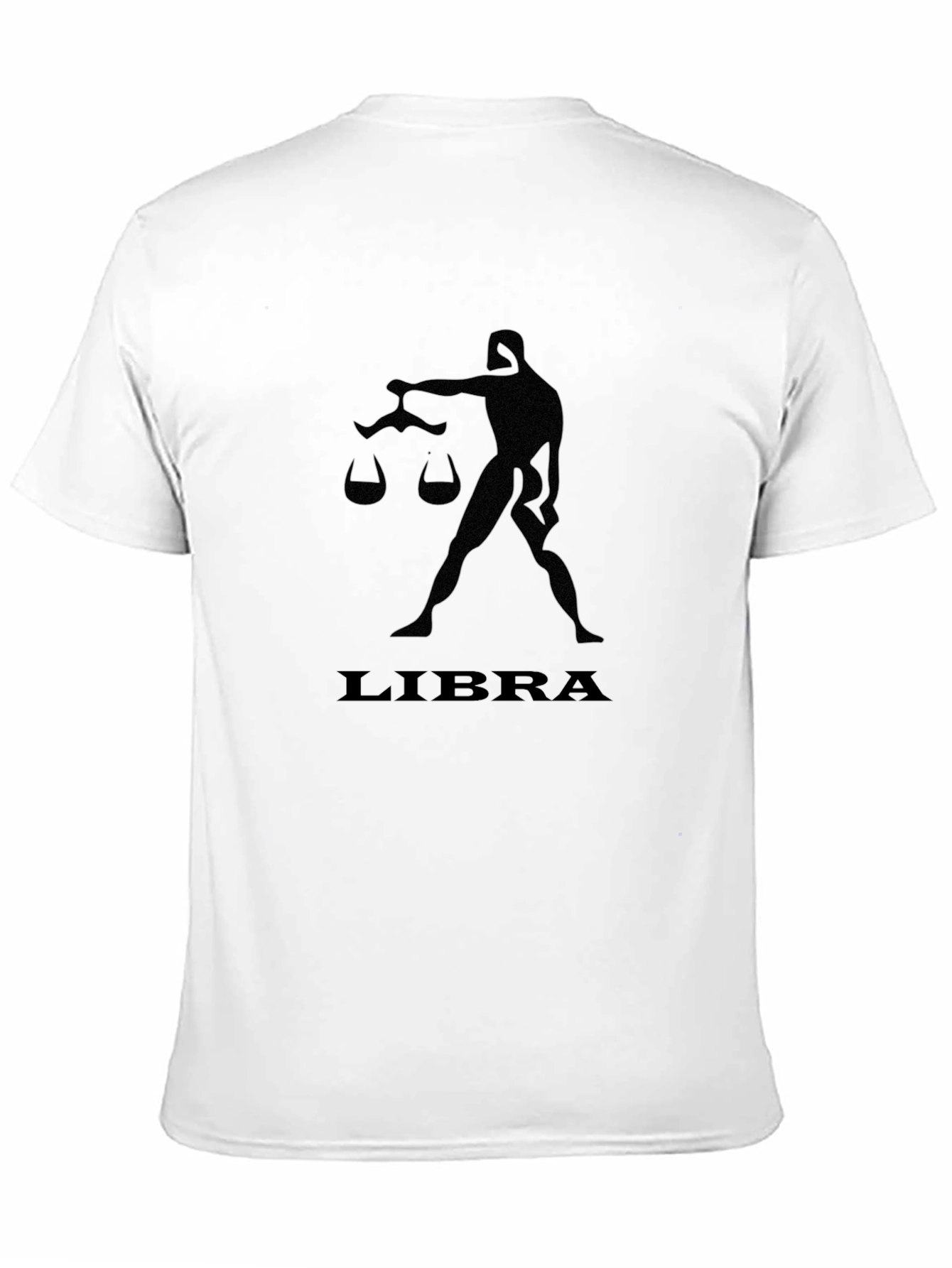 Libra Zodiac Black T-Shirt