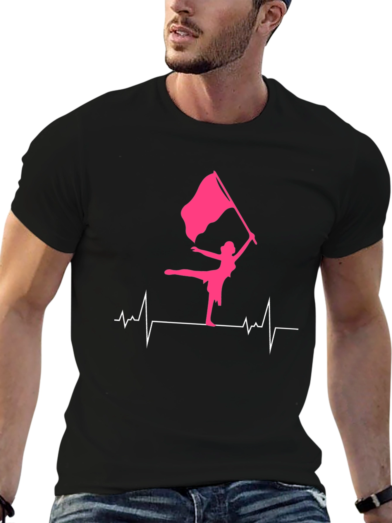 Color Guard Heartbeat T-Shirt