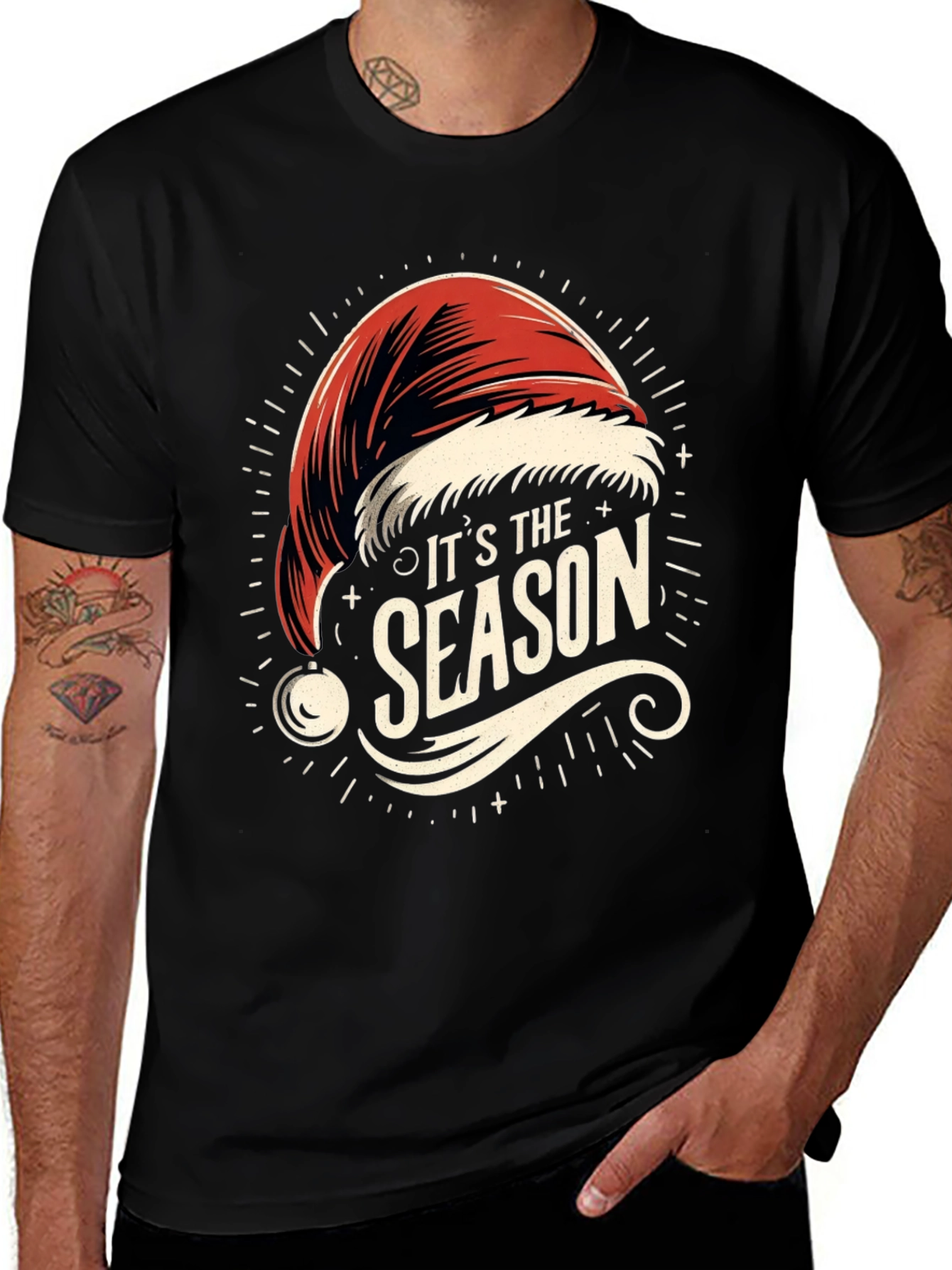 Festive Its the Season Graphic Tee