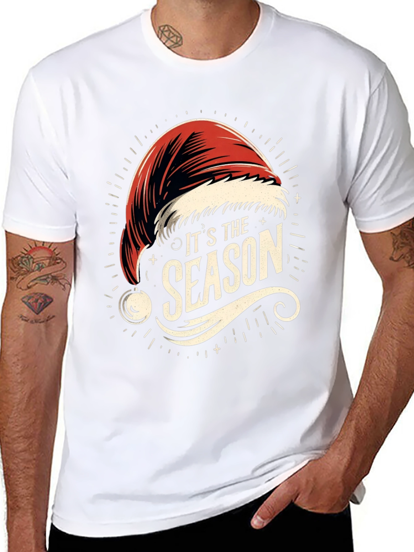 Festive Its the Season Graphic Tee