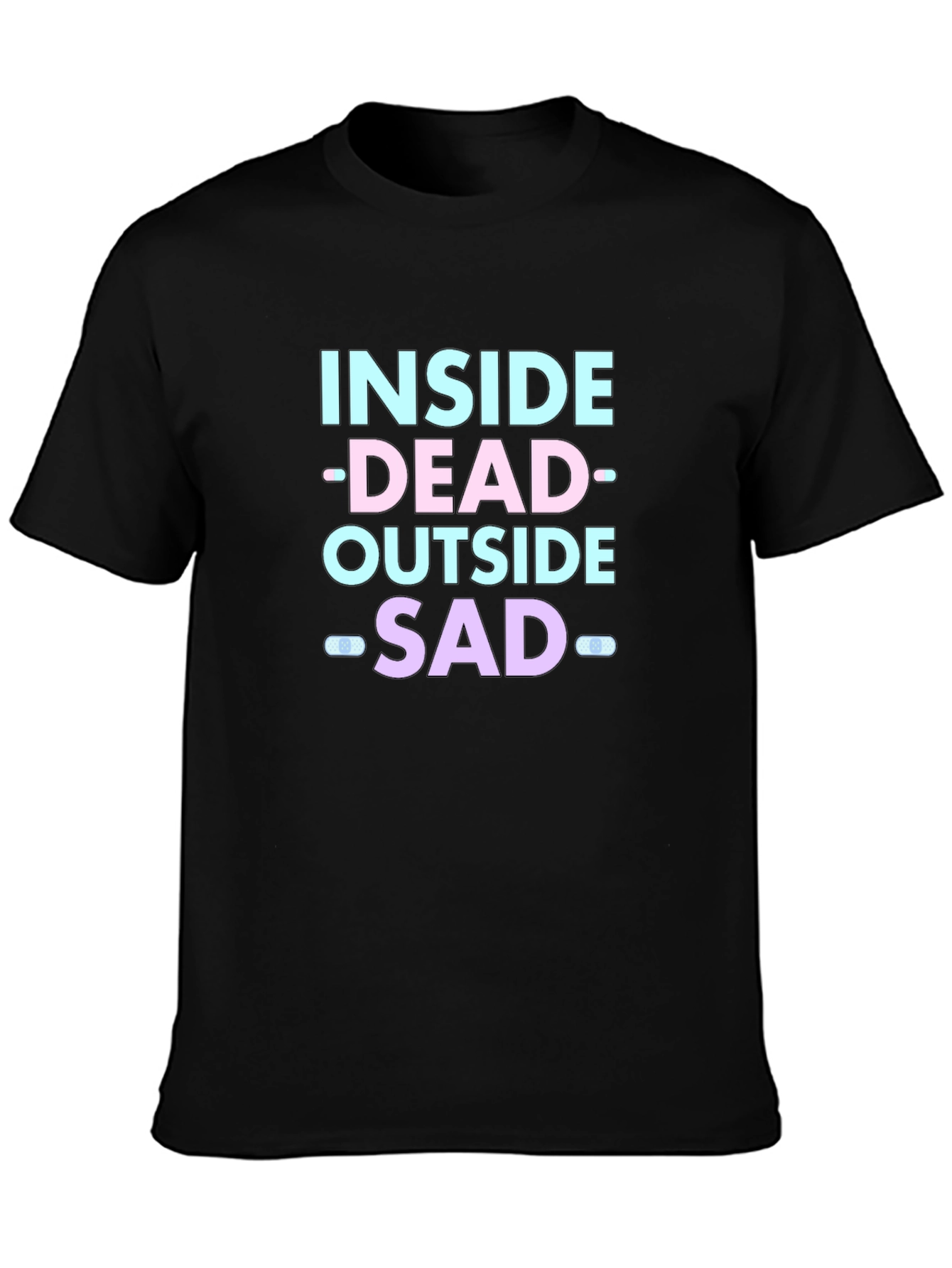 Inside Dead Outside Sad Graphic Tee