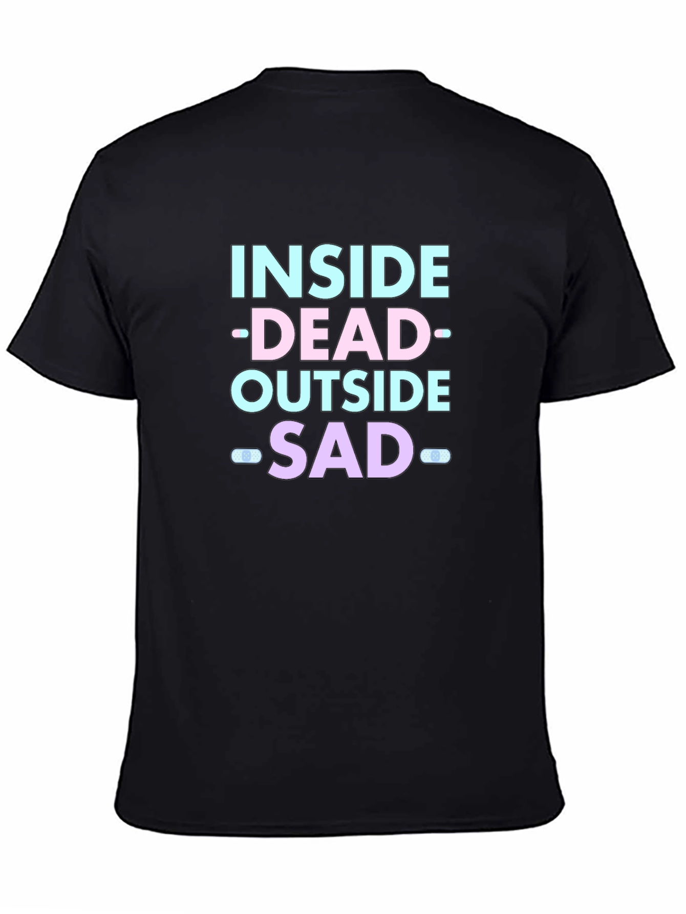 Inside Dead Outside Sad Graphic Tee