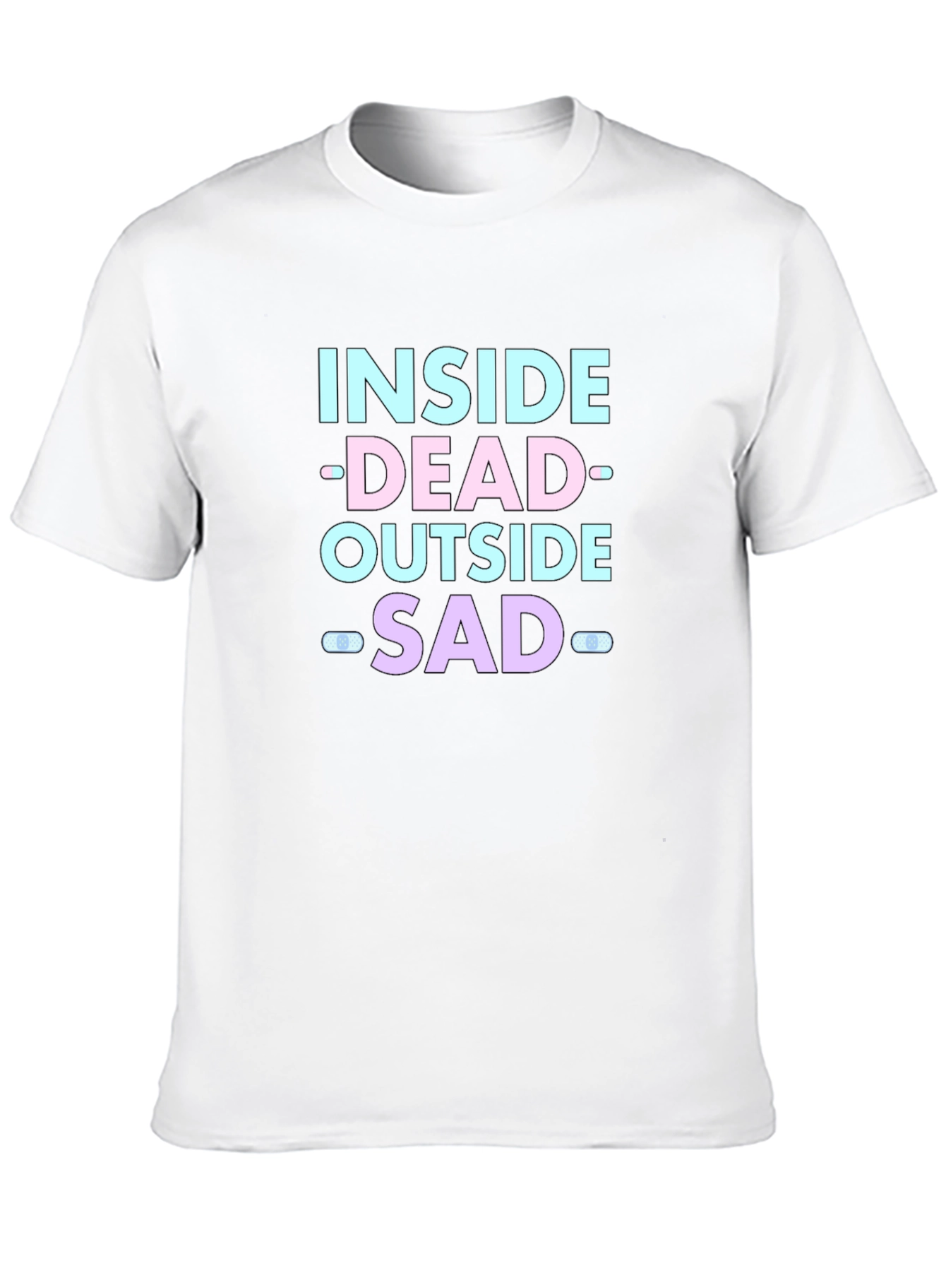Inside Dead Outside Sad Graphic Tee