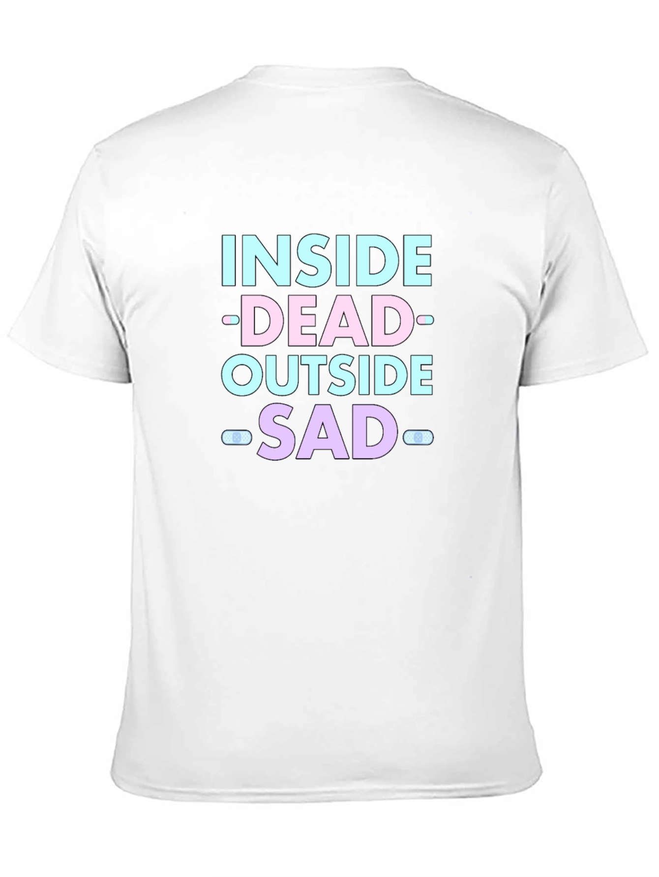 Inside Dead Outside Sad Graphic Tee