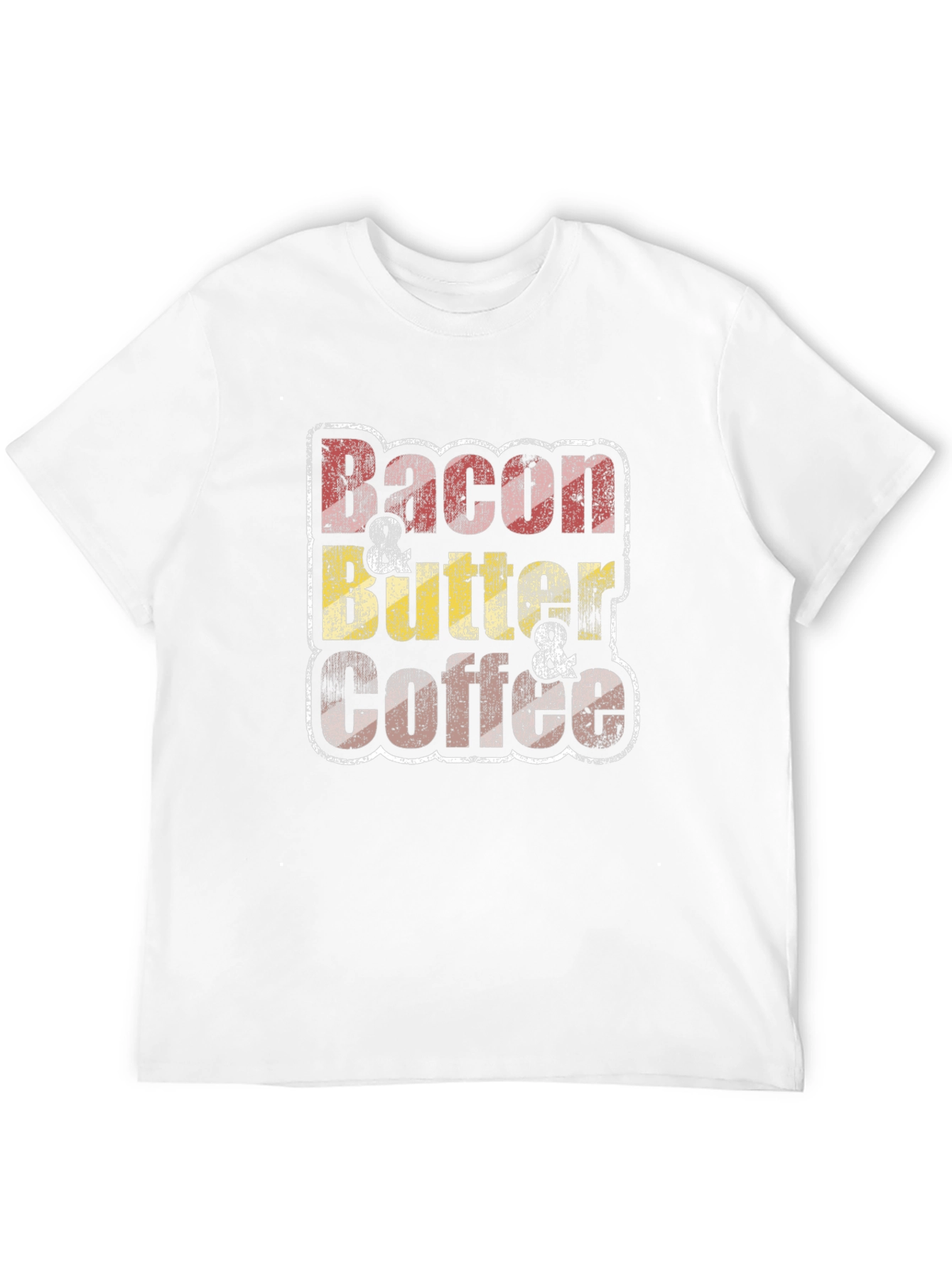 Bacon Butter Coffee Black Graphic Tee