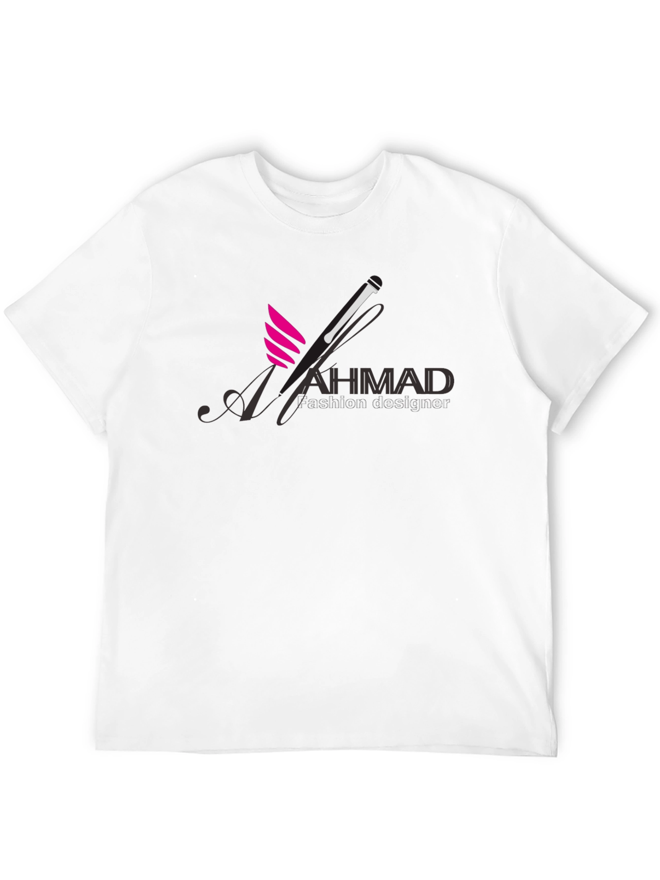 Ahmad Logo Black T-Shirt