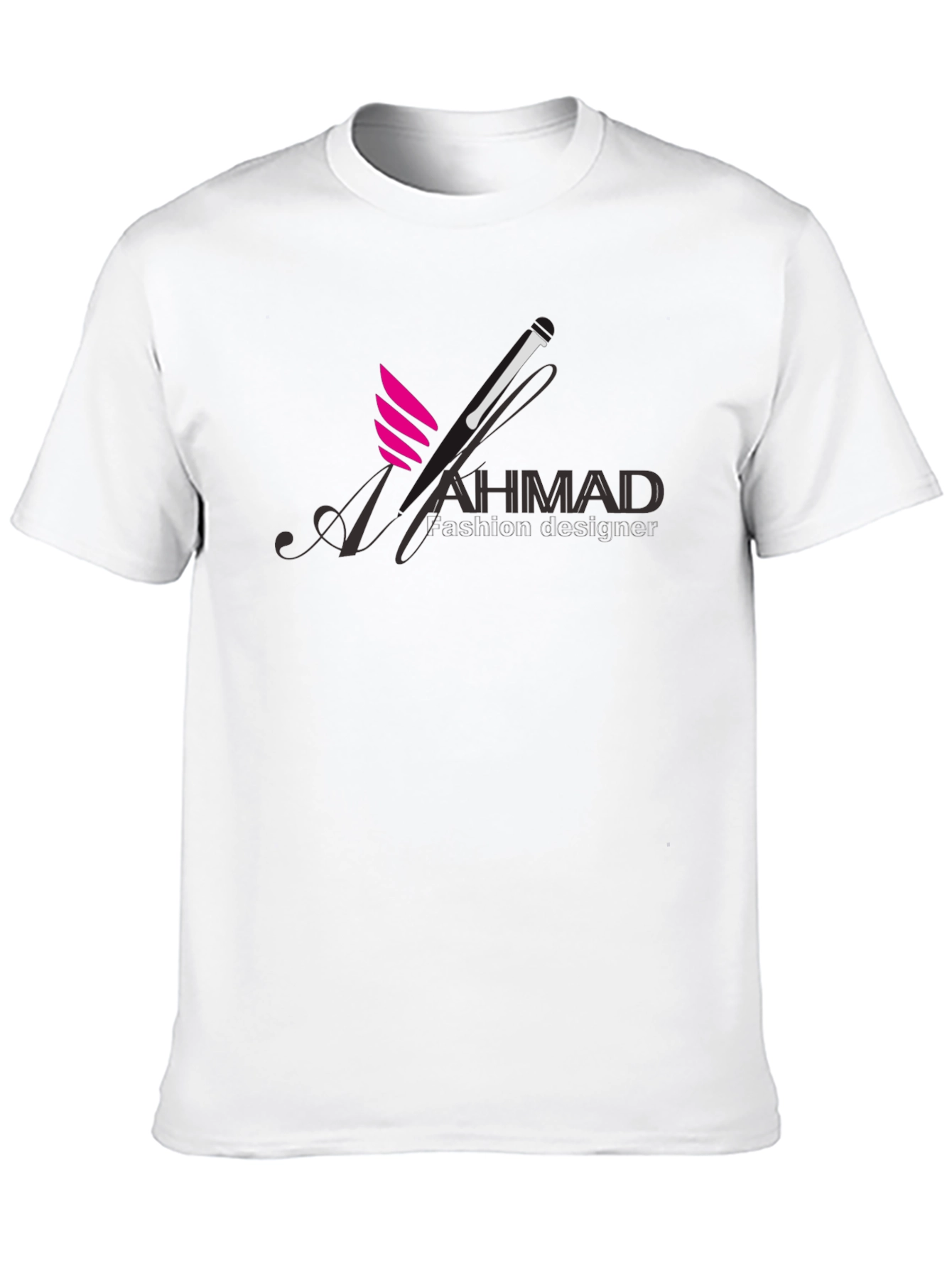 Ahmad Logo Black T-Shirt