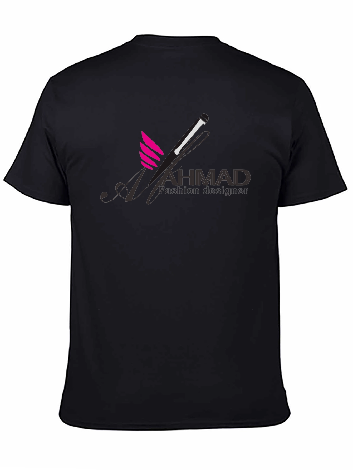 Ahmad Logo Black T-Shirt