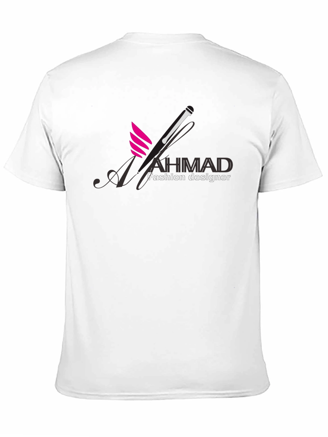 Ahmad Logo Black T-Shirt