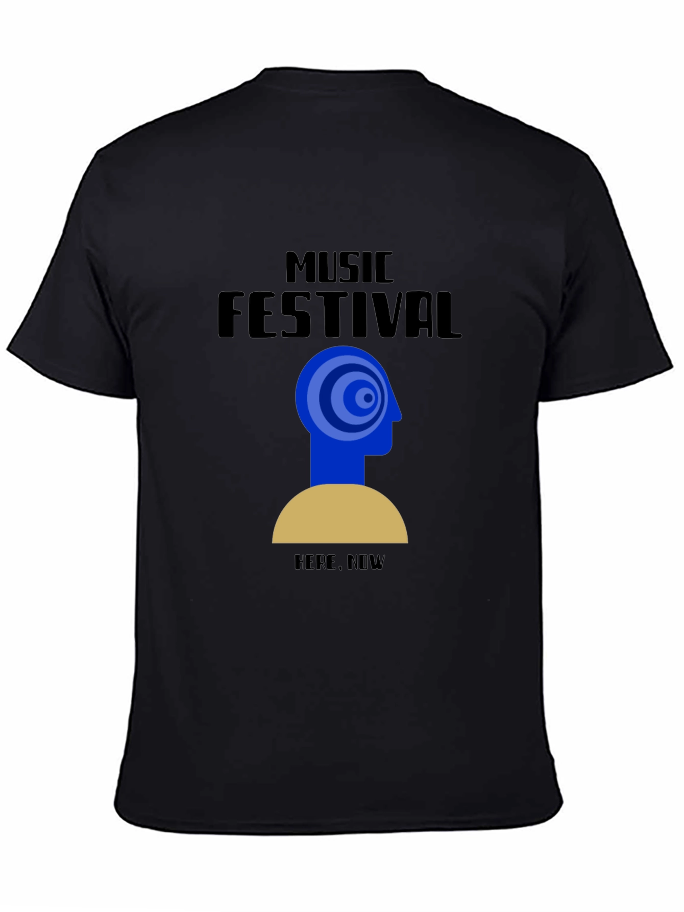 Music Festival Tee - Here Now Graphic T-Shirt