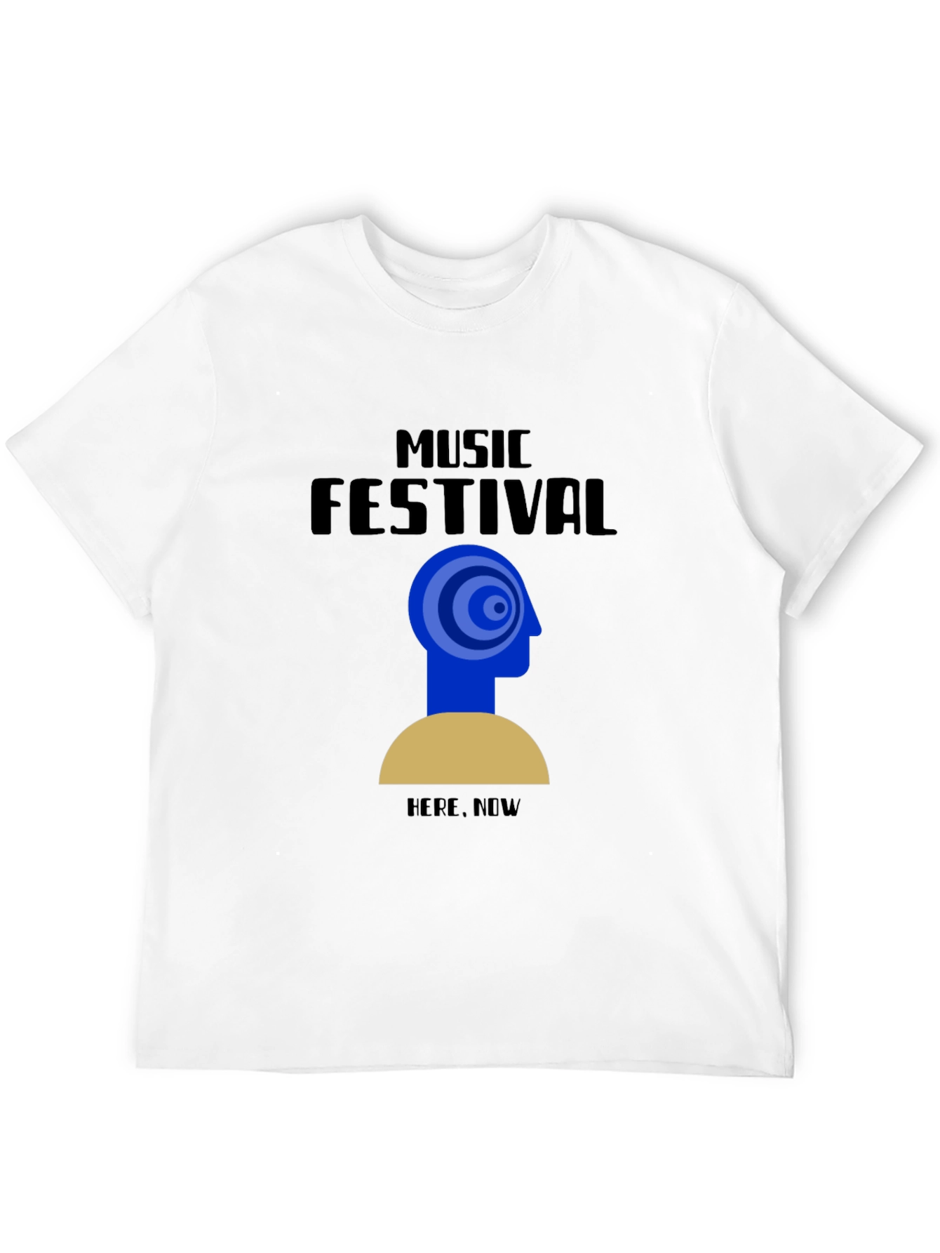 Music Festival Tee - Here Now Graphic T-Shirt
