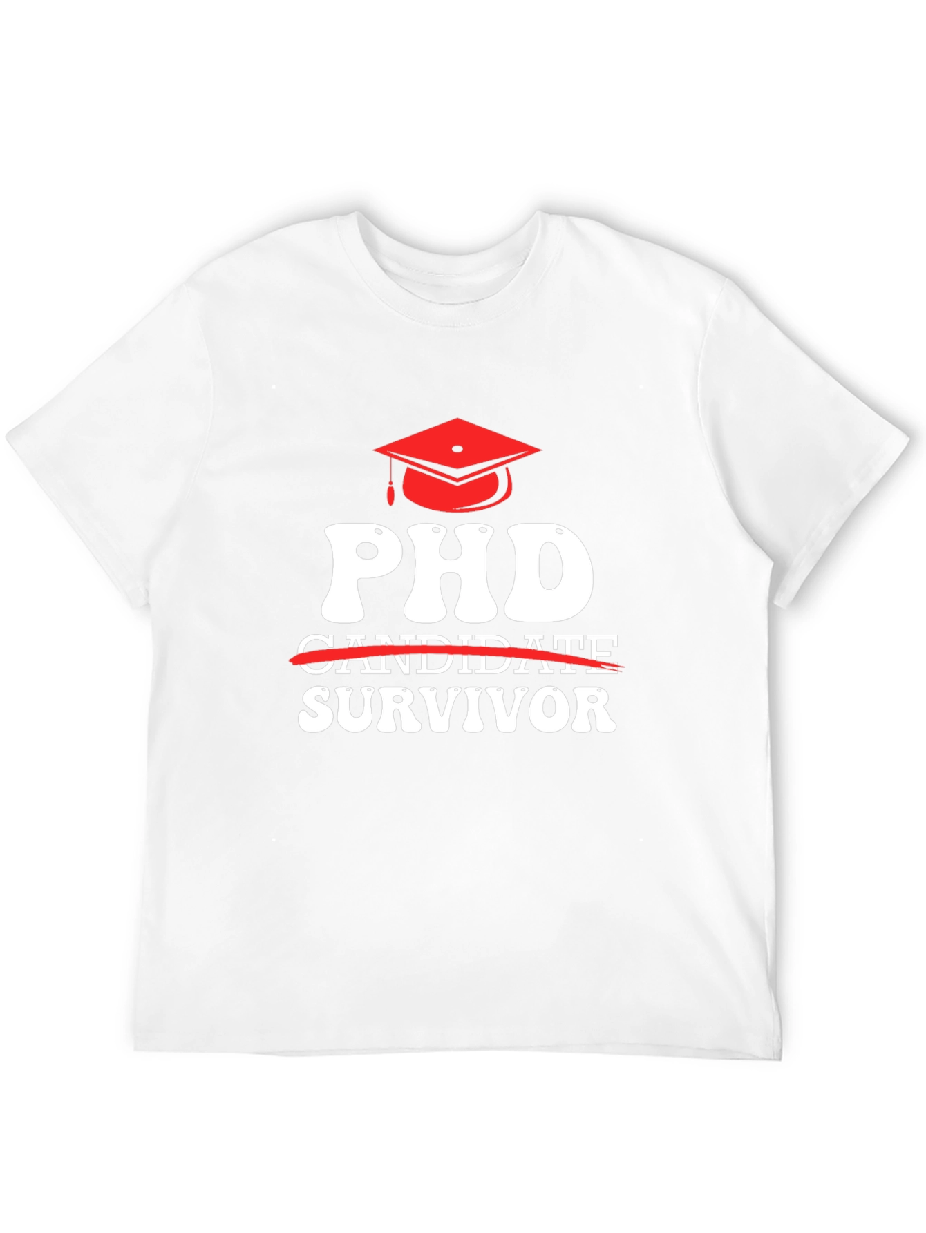 PhD Survivor Graphic T-Shirt