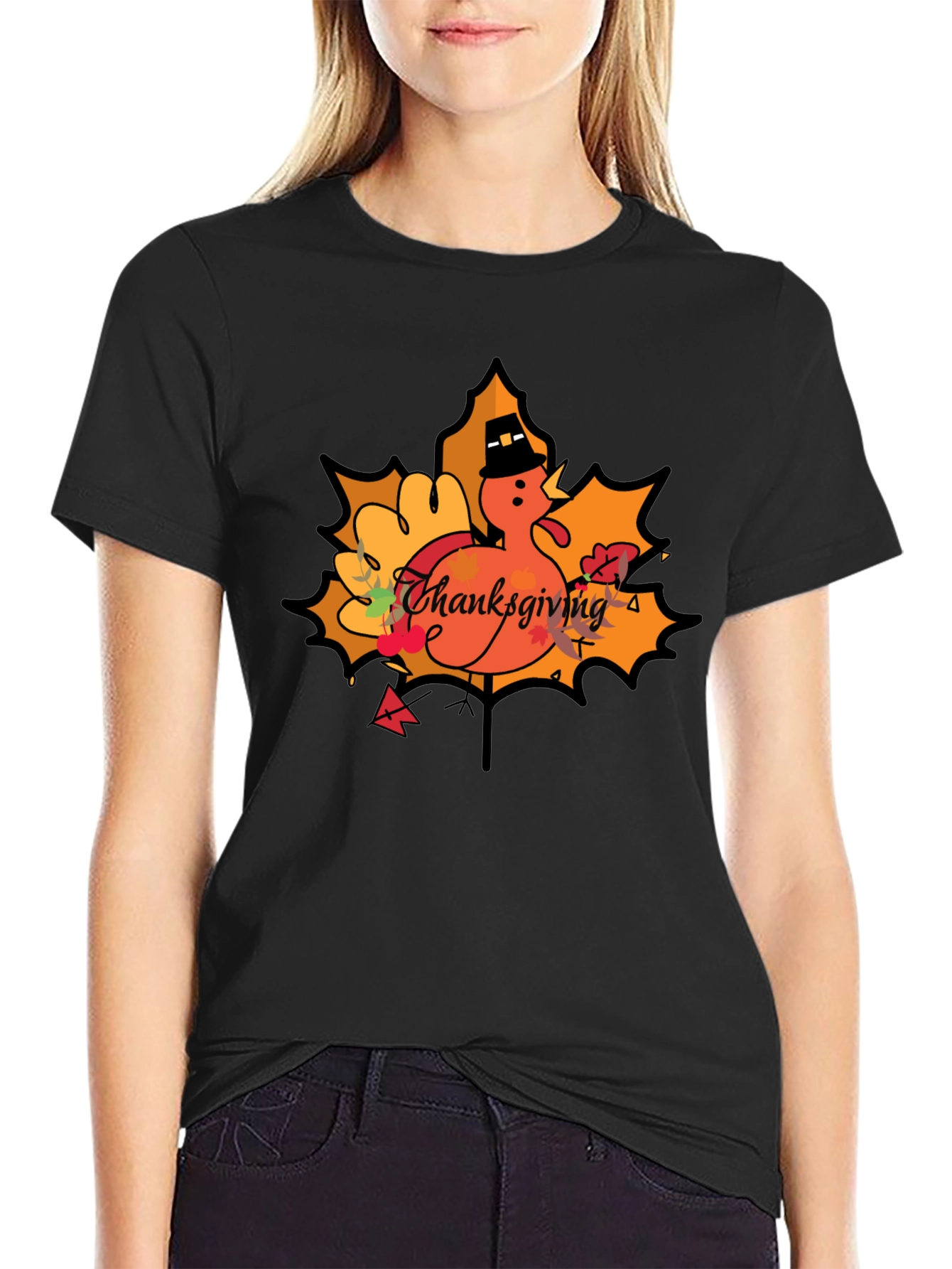 Thanksgiving Turkey Graphic Tee