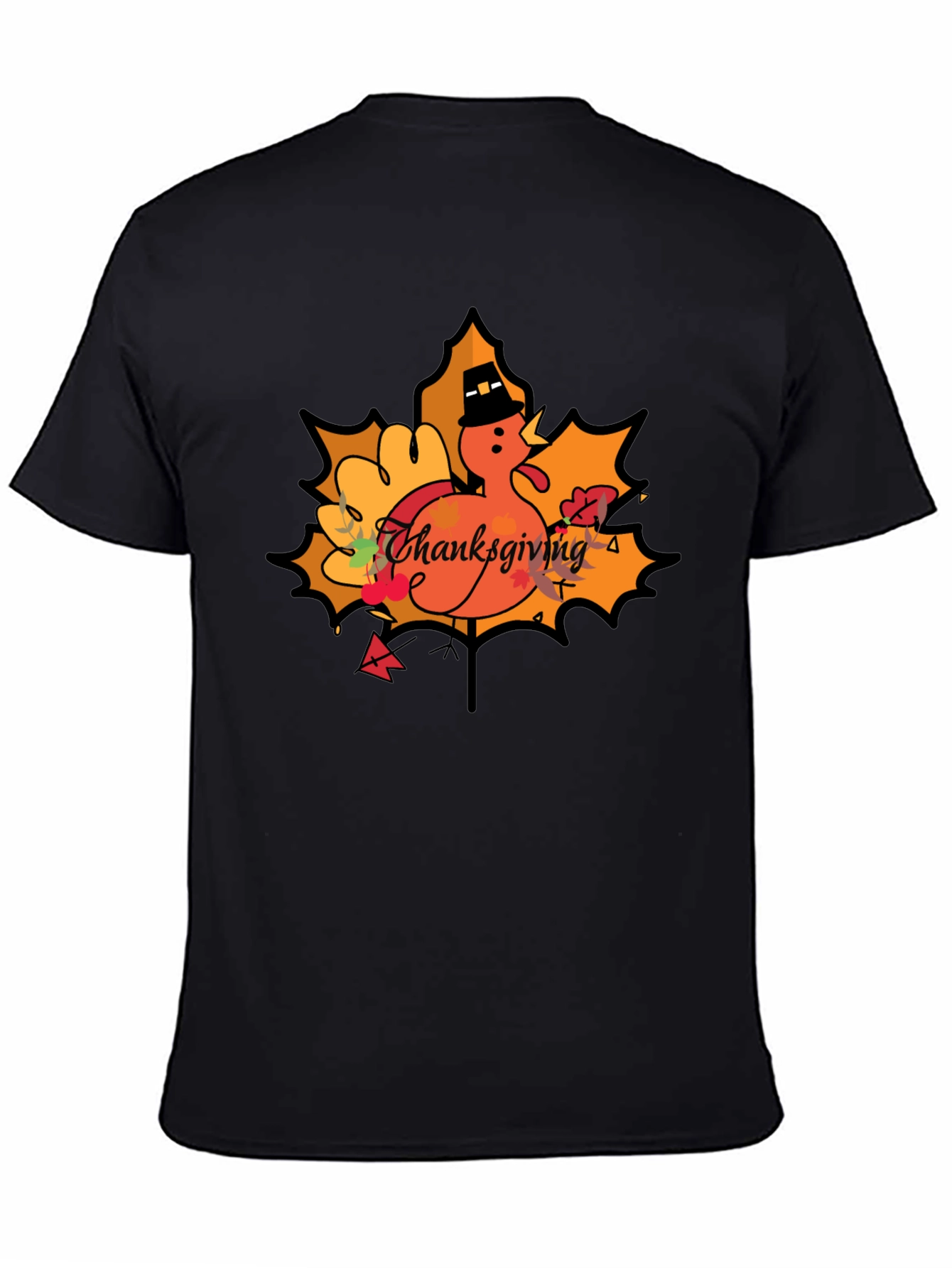 Thanksgiving Turkey Graphic Tee