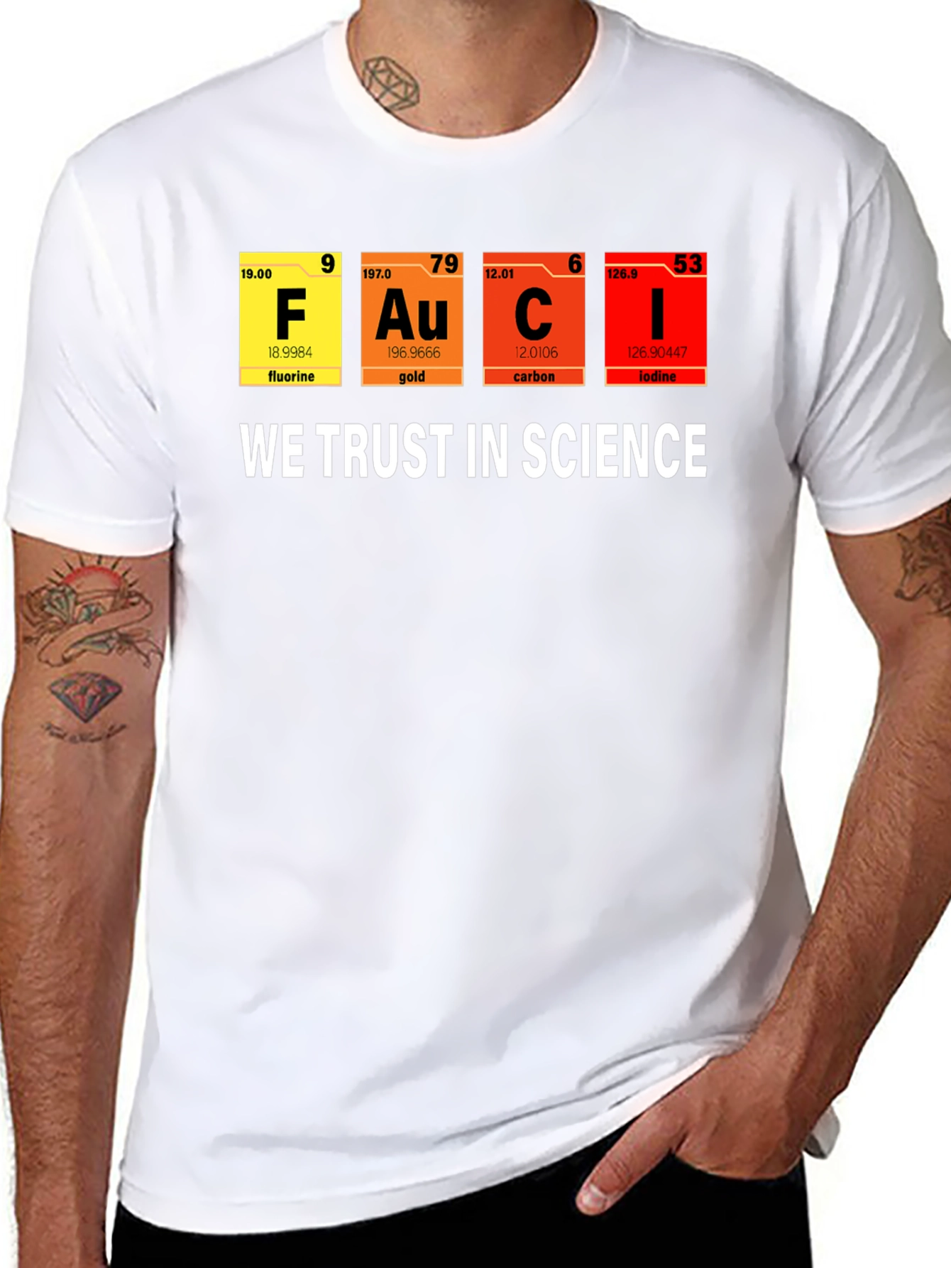 Science T-Shirt - We Trust in Science Graphic Tee