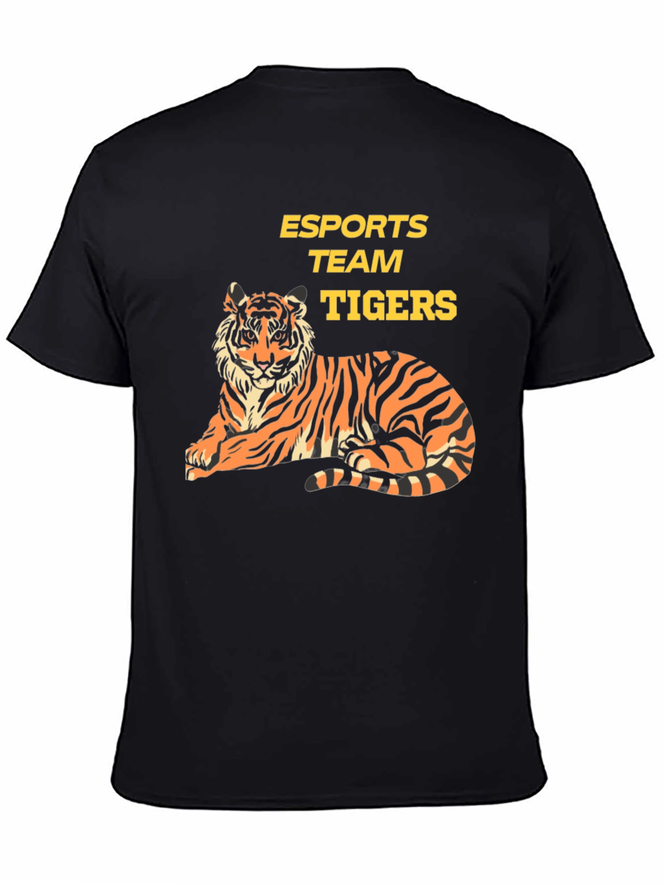 Esports Team Tigers Graphic T-Shirt