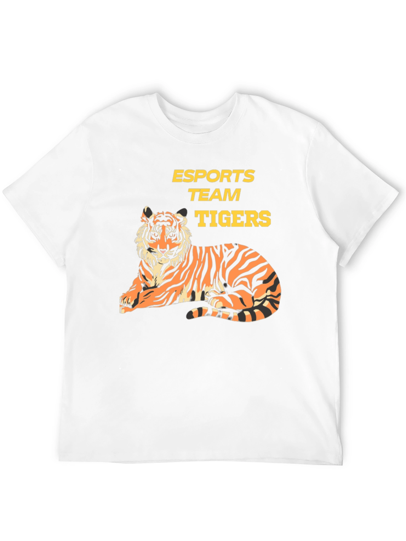 Esports Team Tigers Graphic T-Shirt