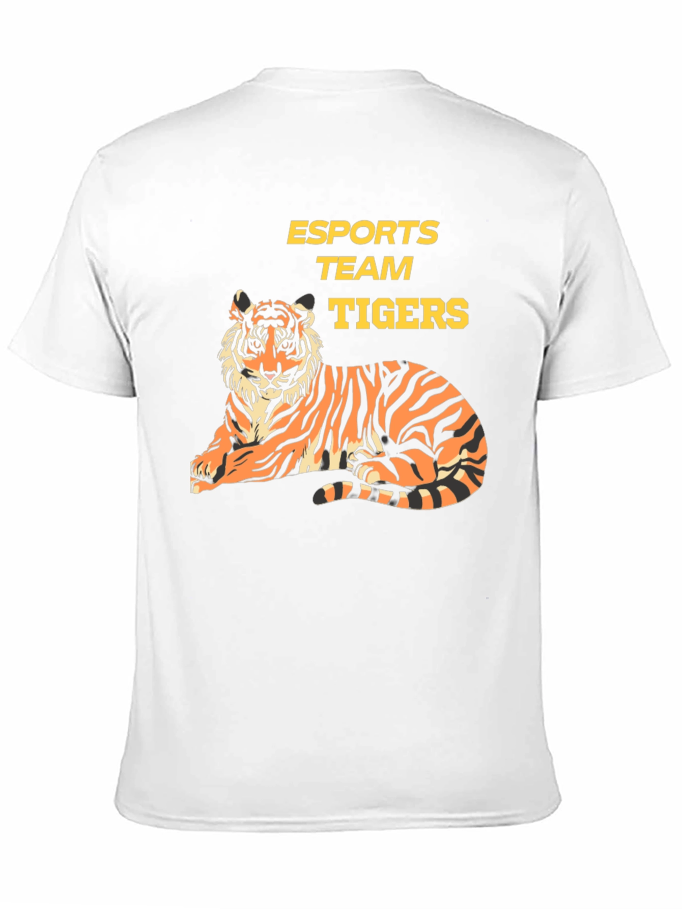 Esports Team Tigers Graphic T-Shirt