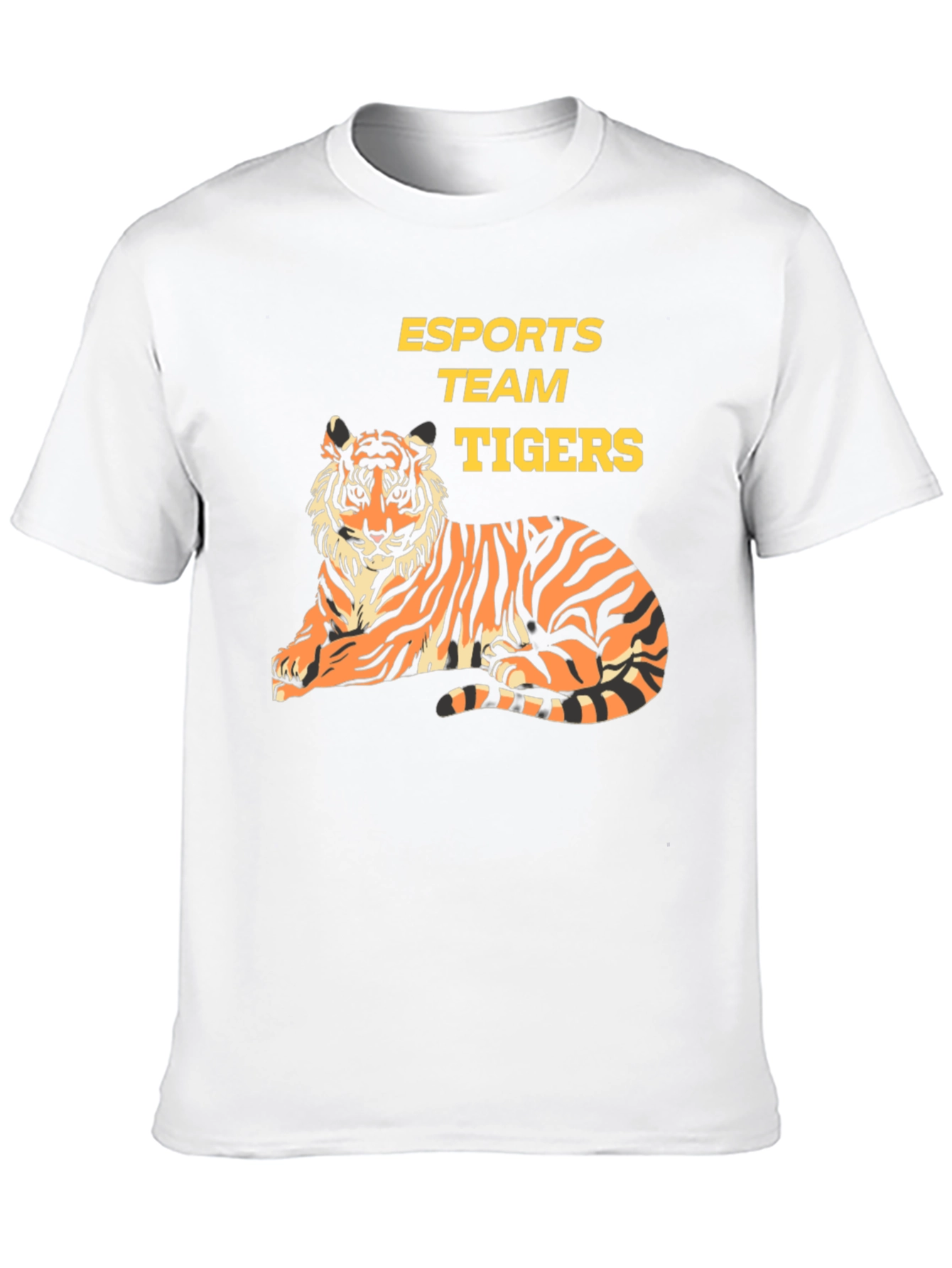Esports Team Tigers Graphic T-Shirt