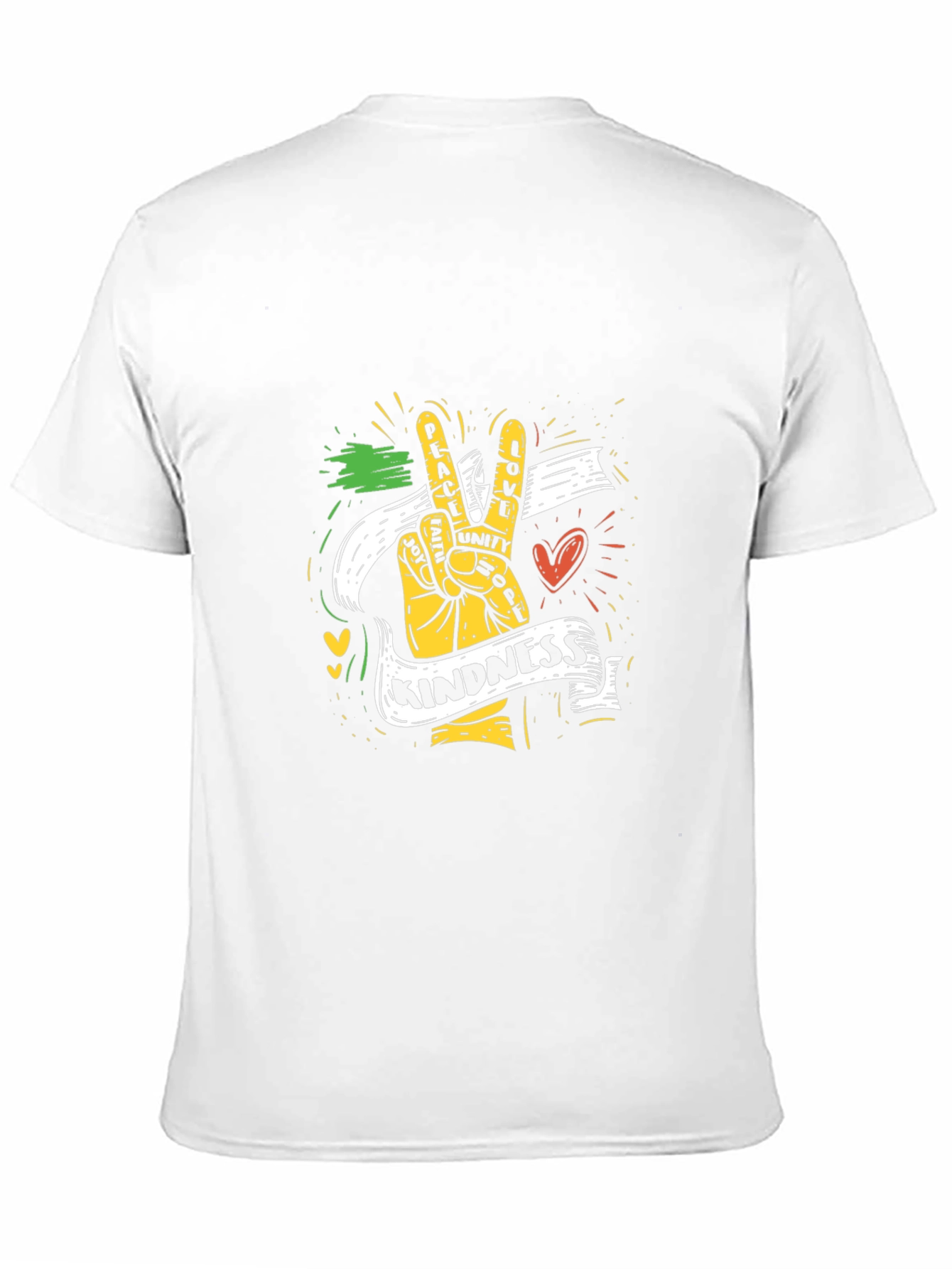 Peace Unity & Kindness Graphic T-Shirt