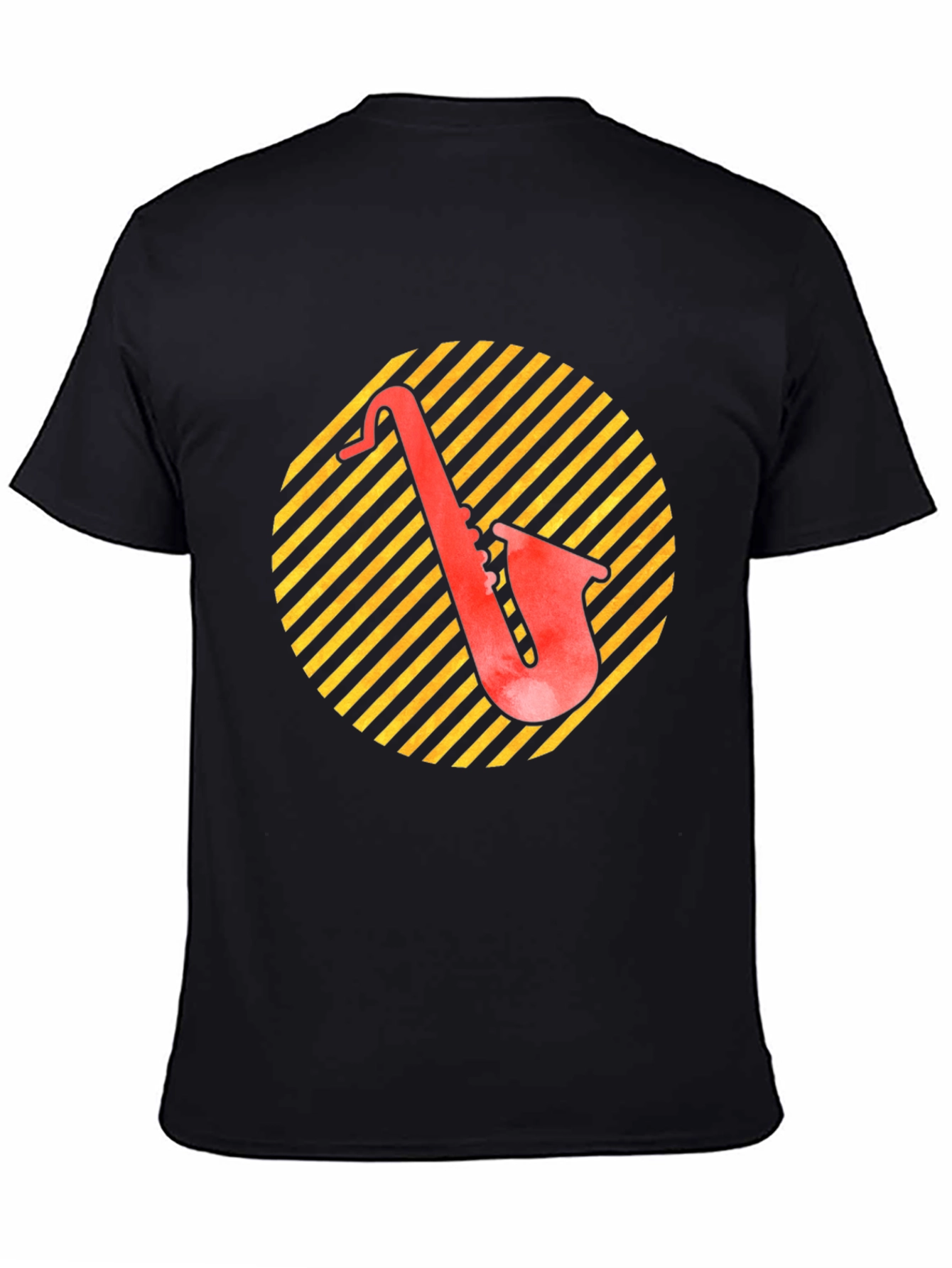 Retro Saxophone Graphic T-Shirt - Musician Tee