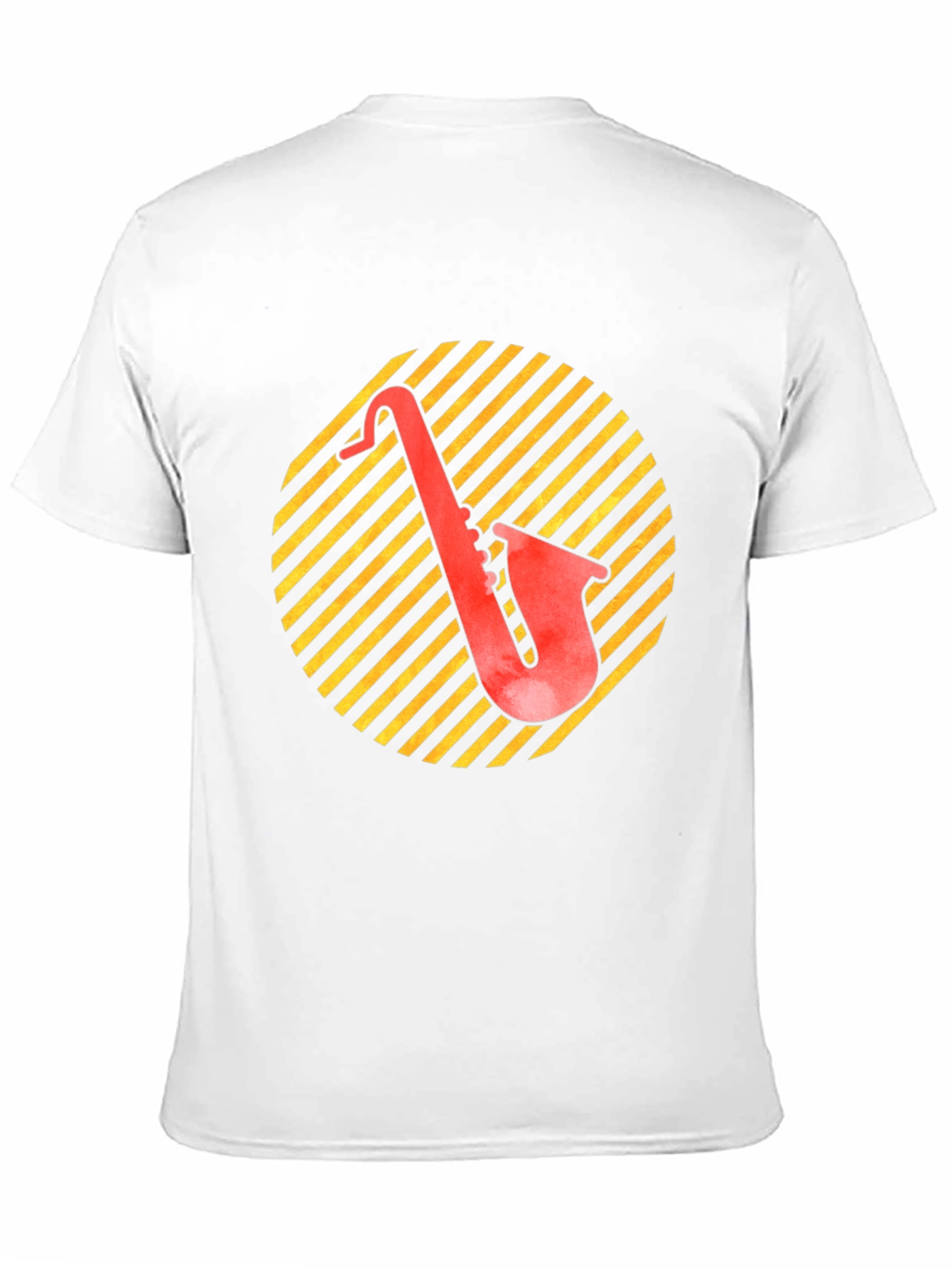 Retro Saxophone Graphic T-Shirt - Musician Tee