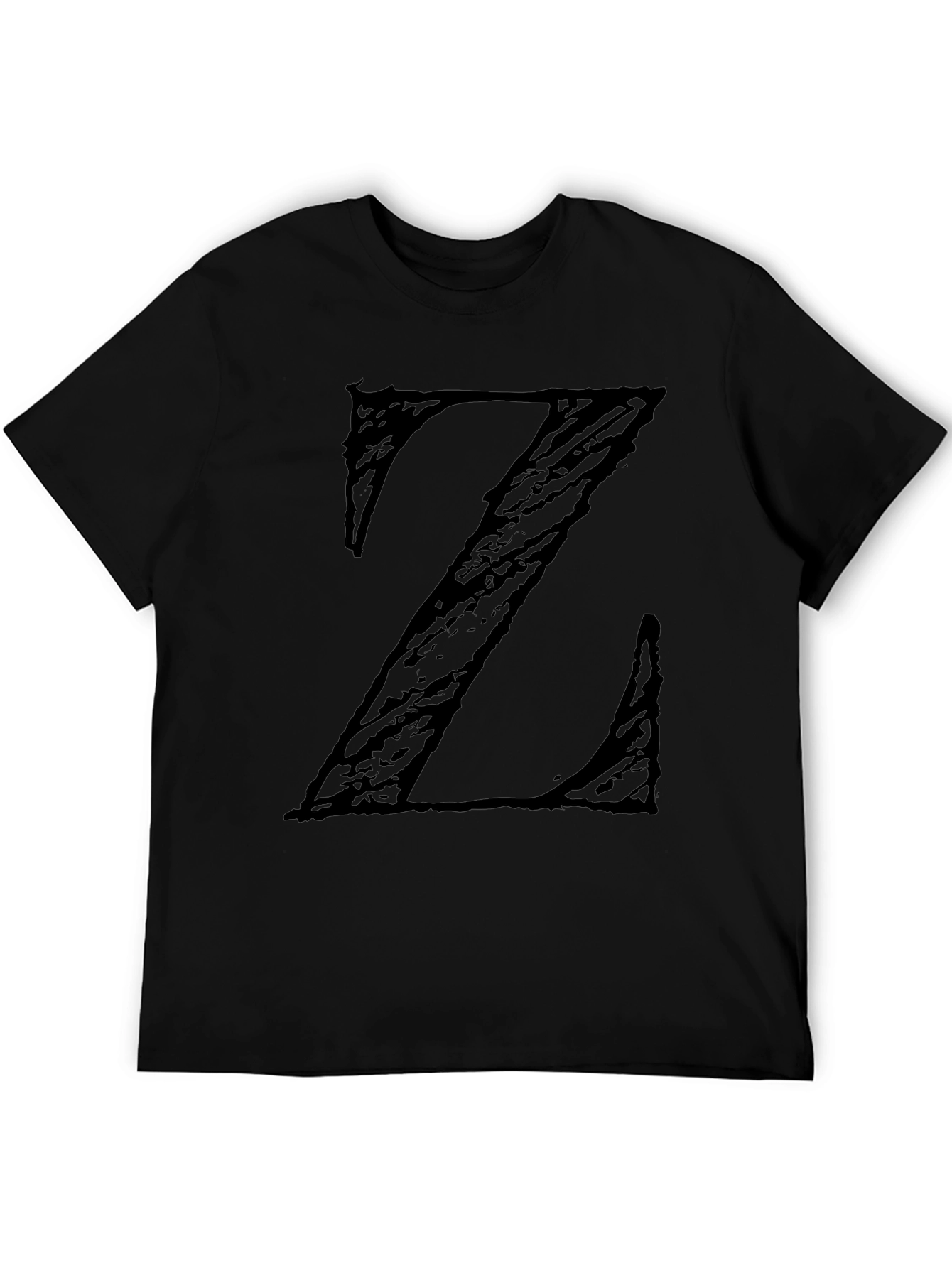 Bold Z Graphic Black T-Shirt