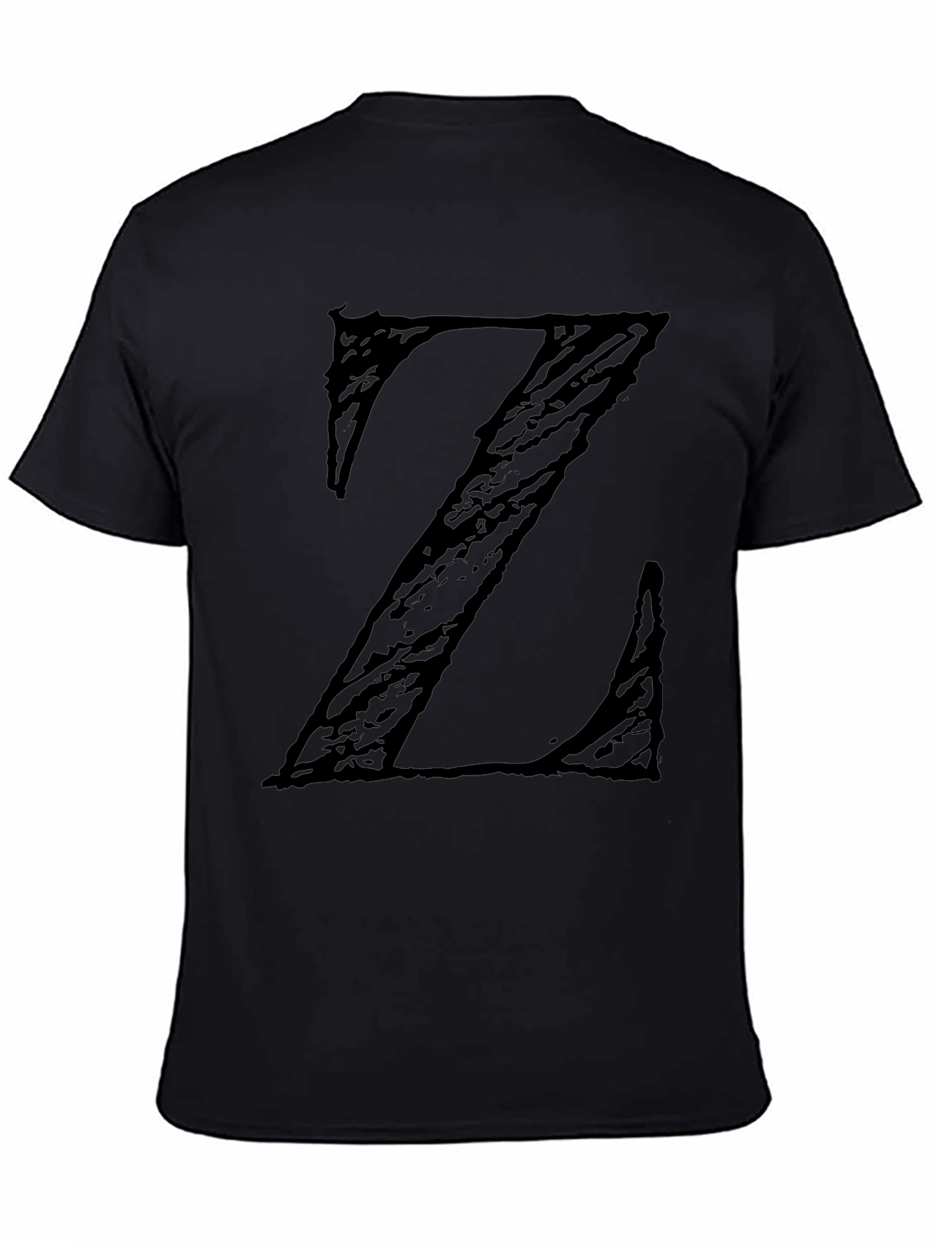 Bold Z Graphic Black T-Shirt
