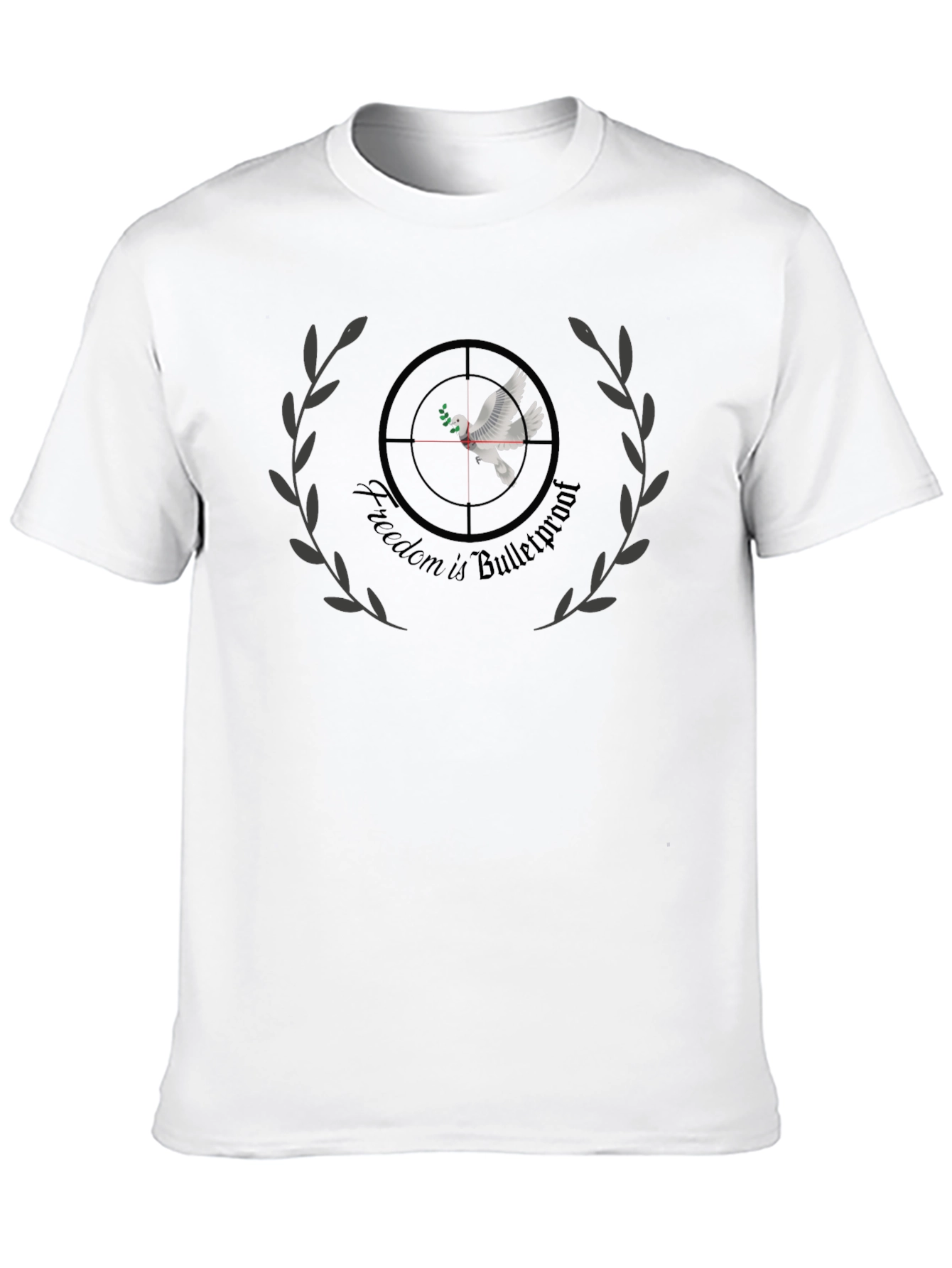 Freedom is Bulletproof Graphic T-Shirt