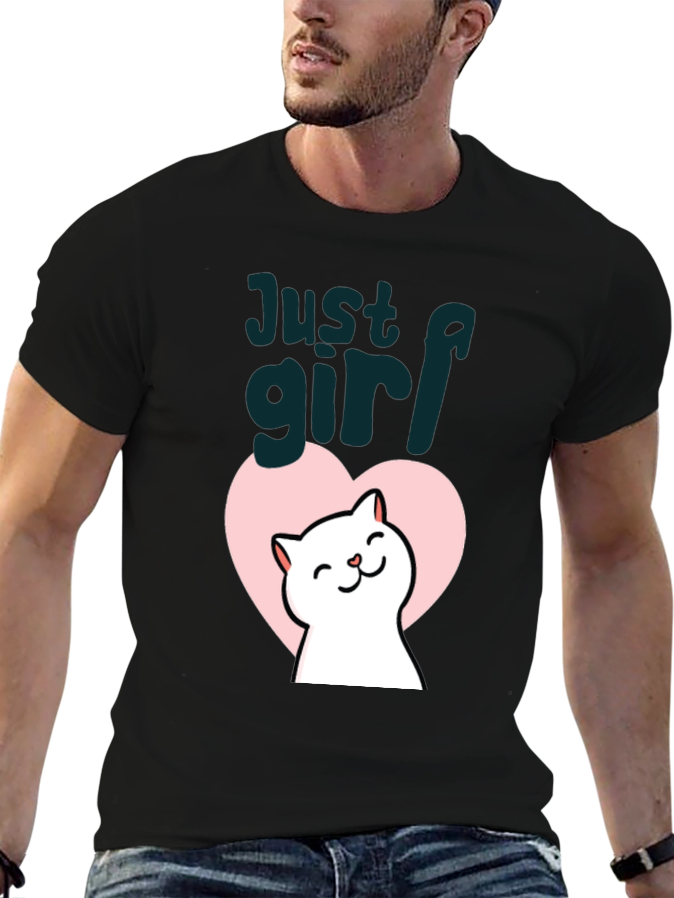 Just A Girl Who Loves Cats T-Shirt