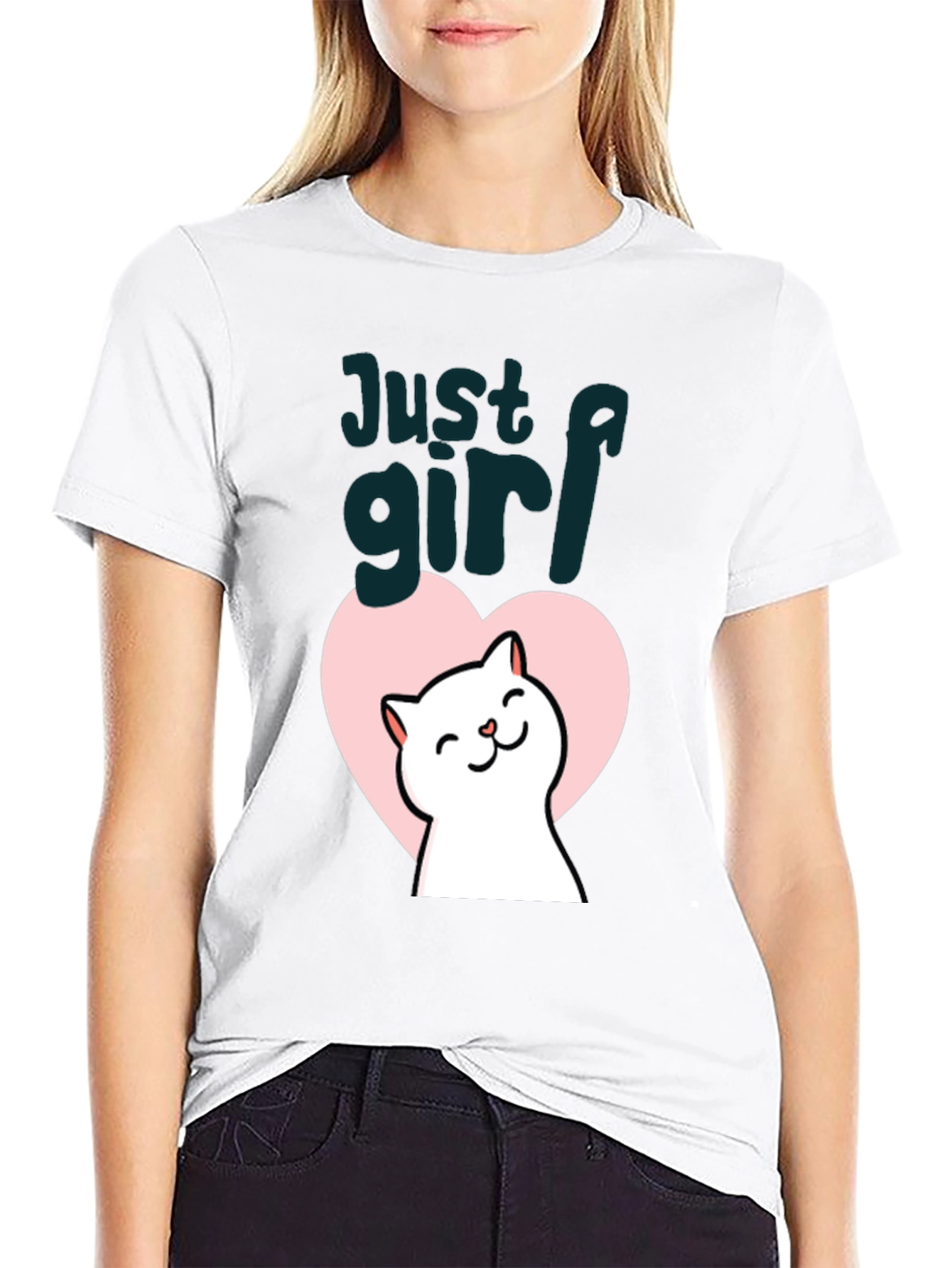 Just A Girl Who Loves Cats T-Shirt