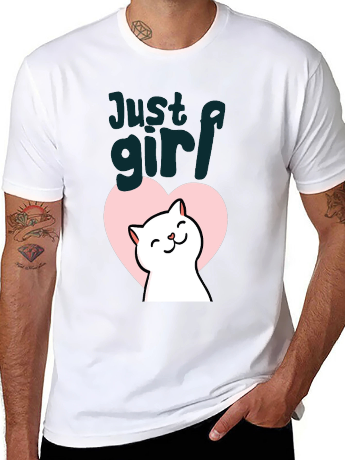 Just A Girl Who Loves Cats T-Shirt