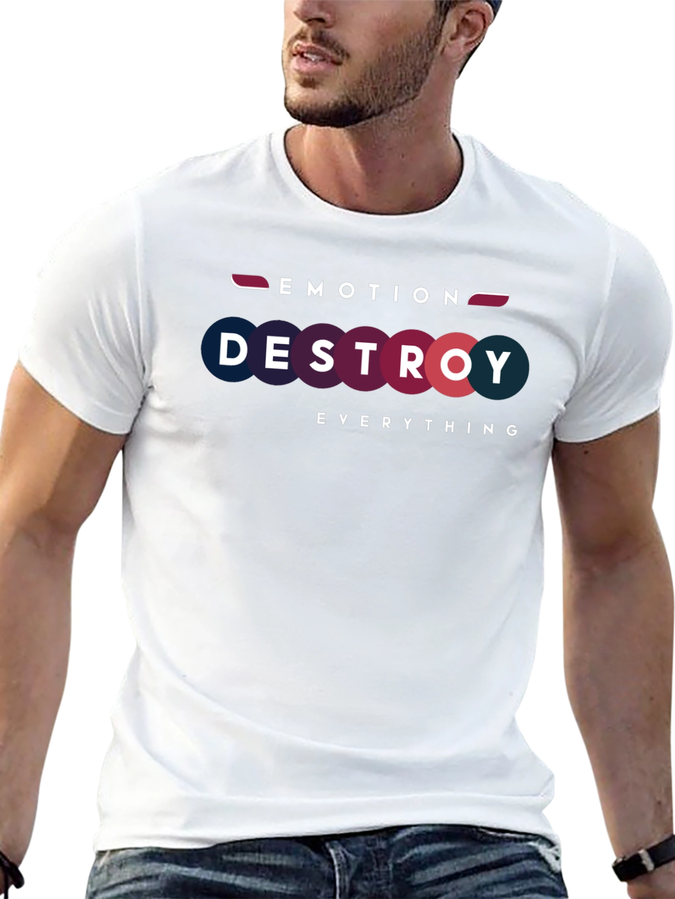 Emotion Destroy Everything Black T-Shirt