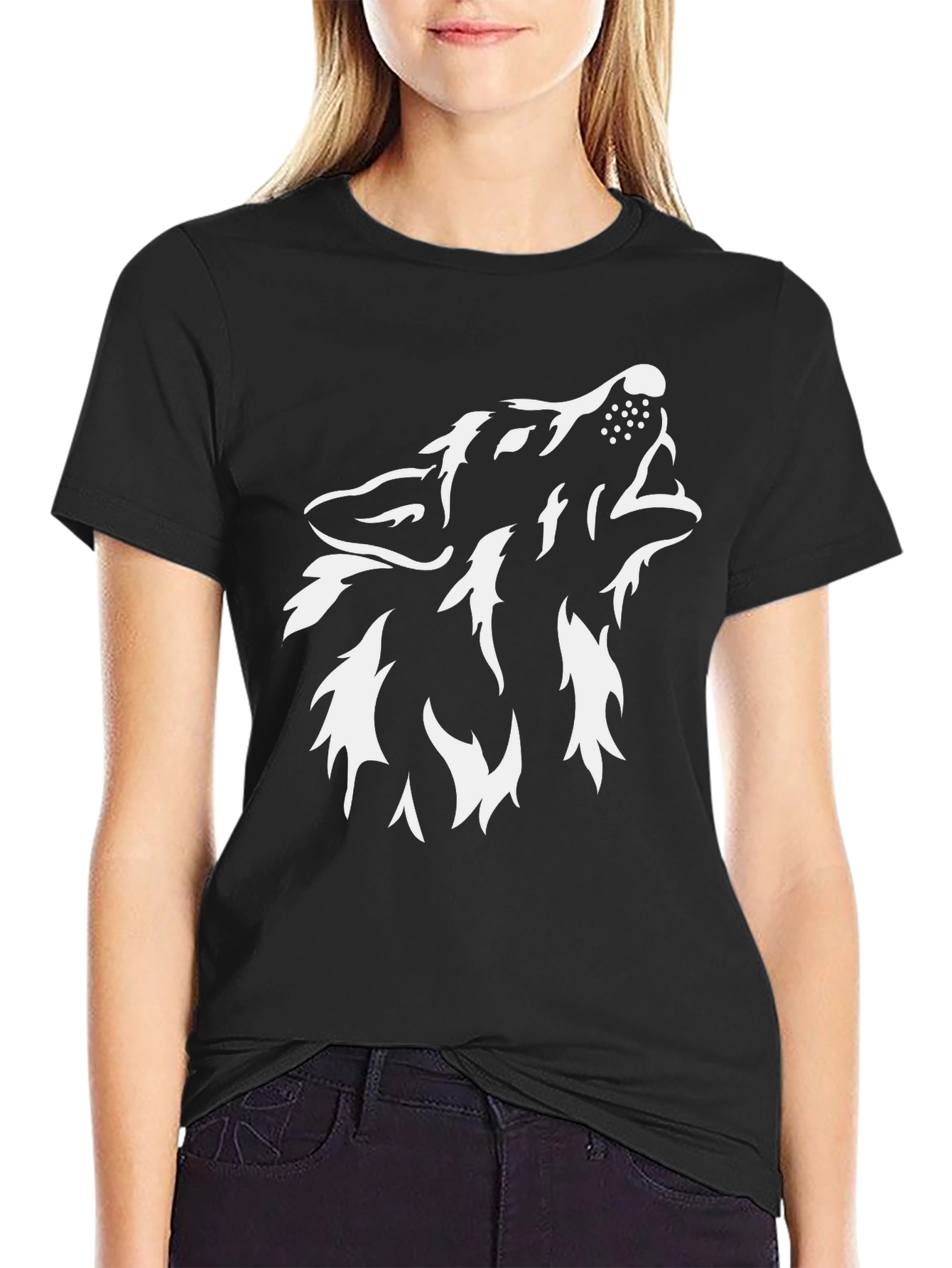 Black Wolf Graphic Tee