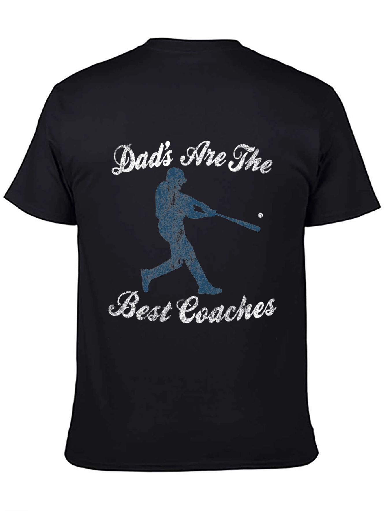 Dads Are the Best Coaches Baseball Graphic T-Shirt
