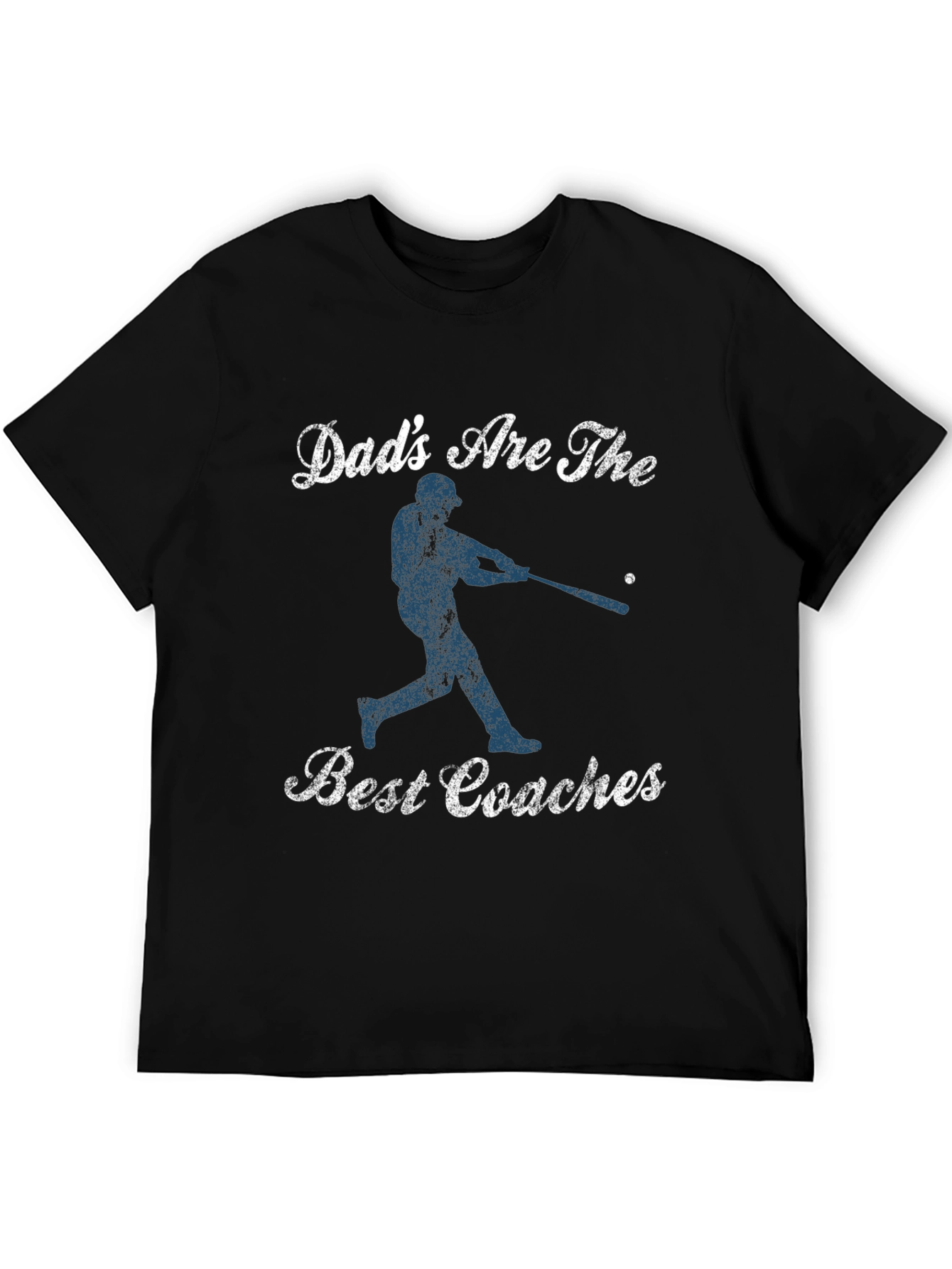 Dads Are the Best Coaches Baseball Graphic T-Shirt