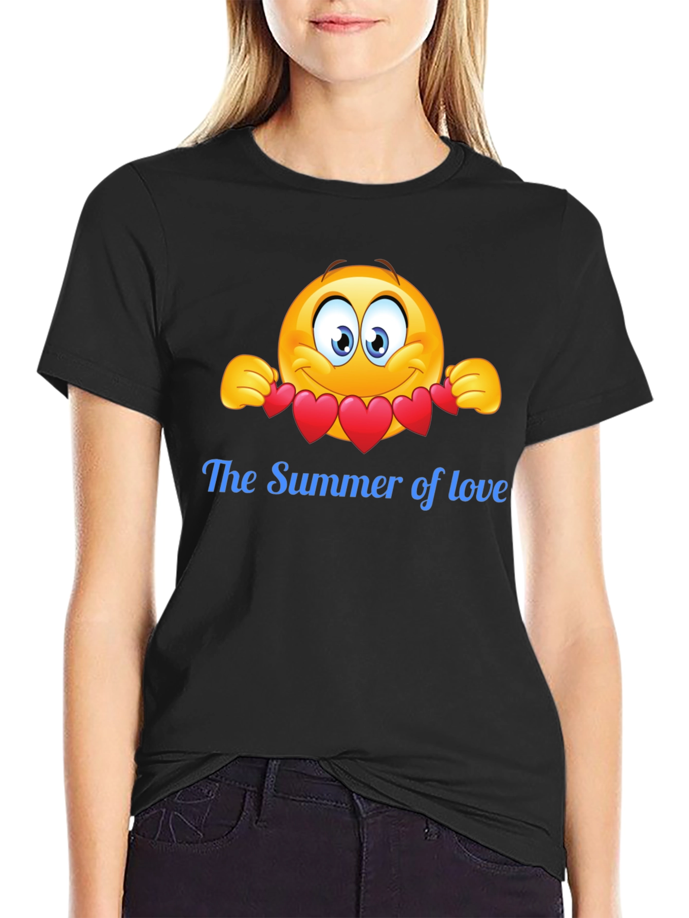 Summer of Love Emoji T-Shirt