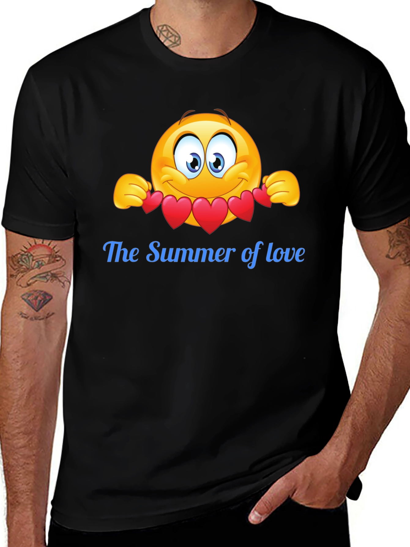Summer of Love Emoji T-Shirt