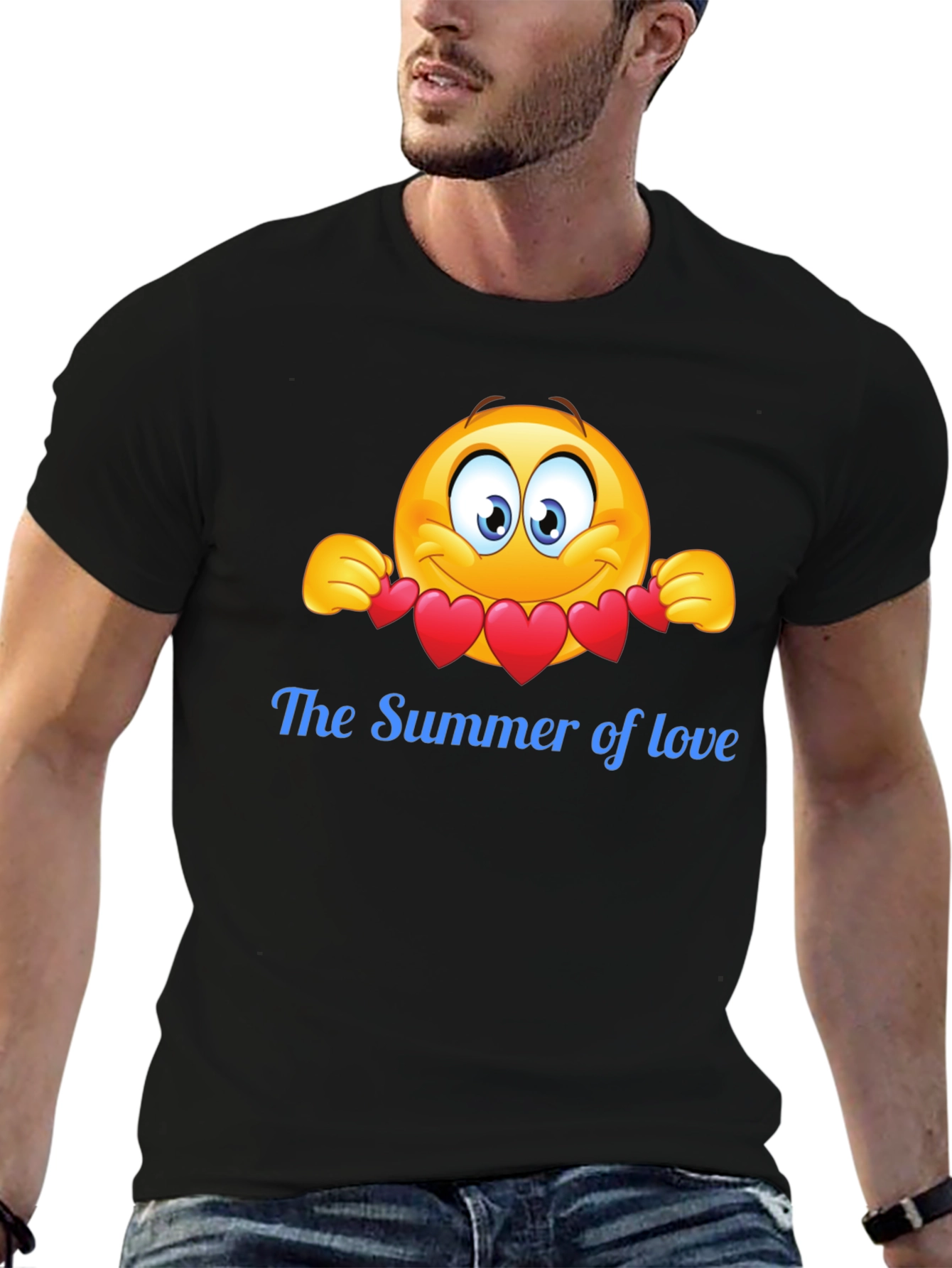 Summer of Love Emoji T-Shirt