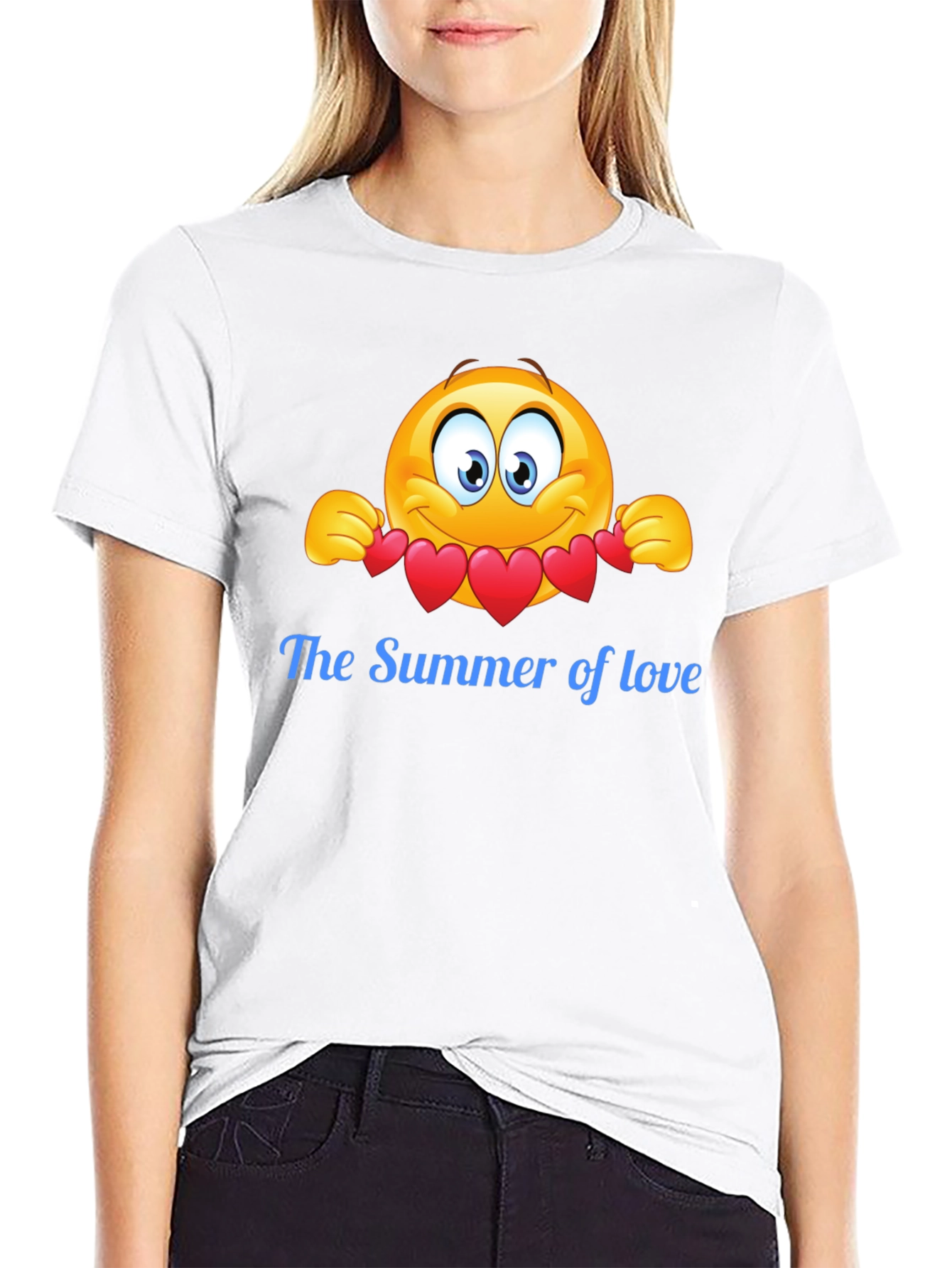 Summer of Love Emoji T-Shirt