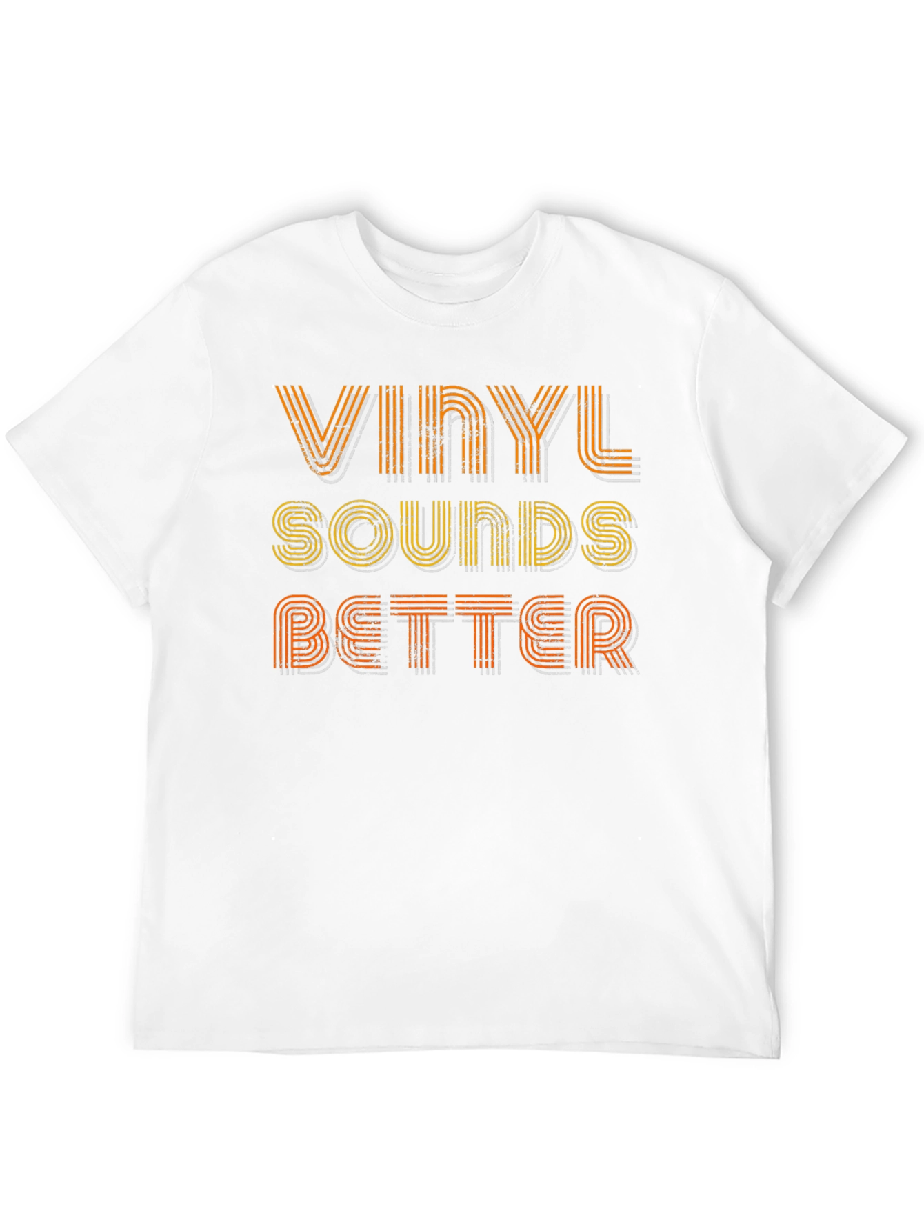 Vinyl Sounds Better T-Shirt Retro Music Tee