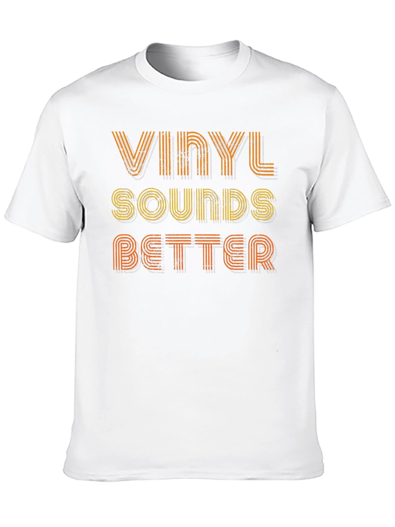 Vinyl Sounds Better T-Shirt Retro Music Tee