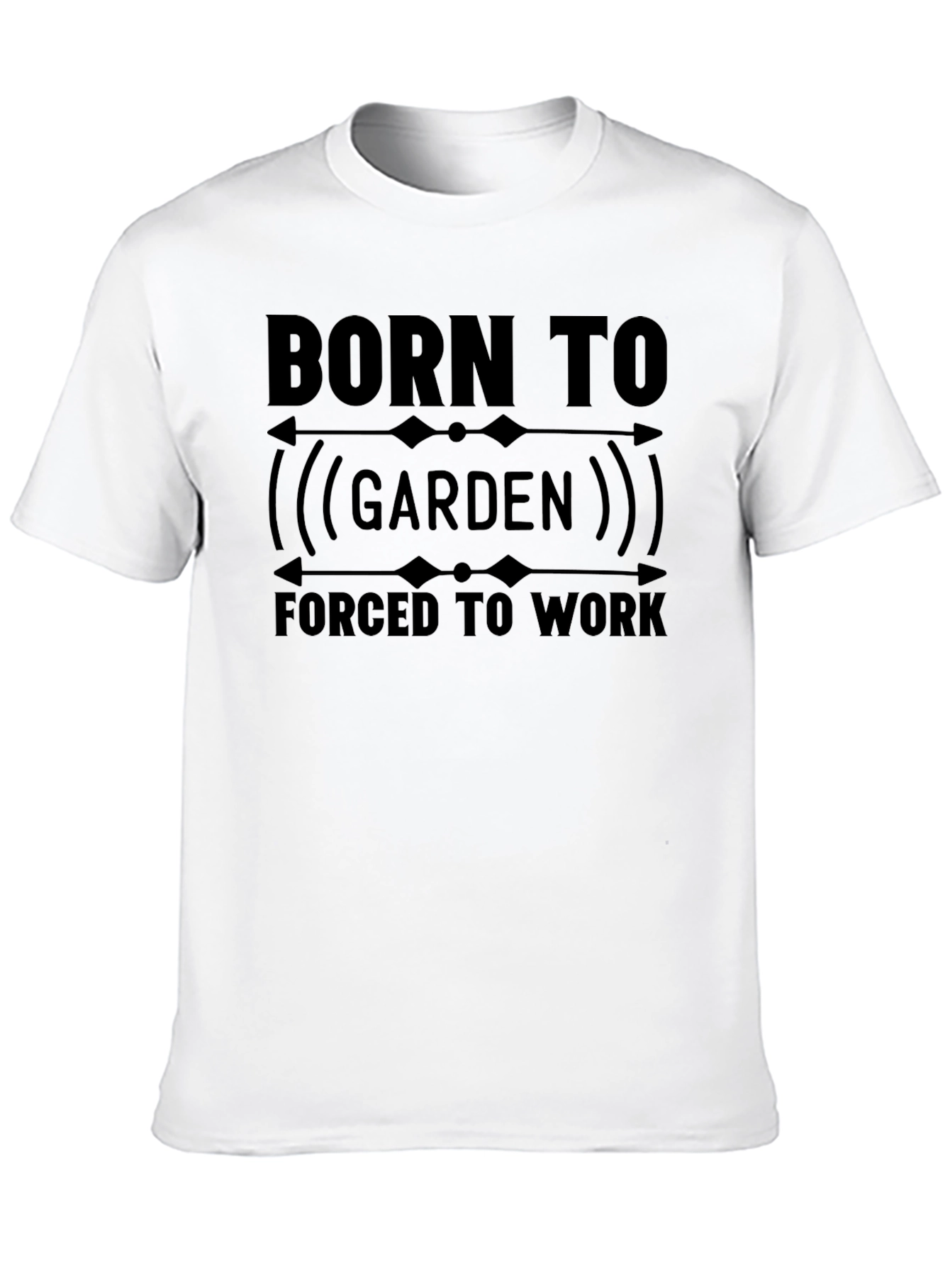 Born to Garden Mens Black T-Shirt