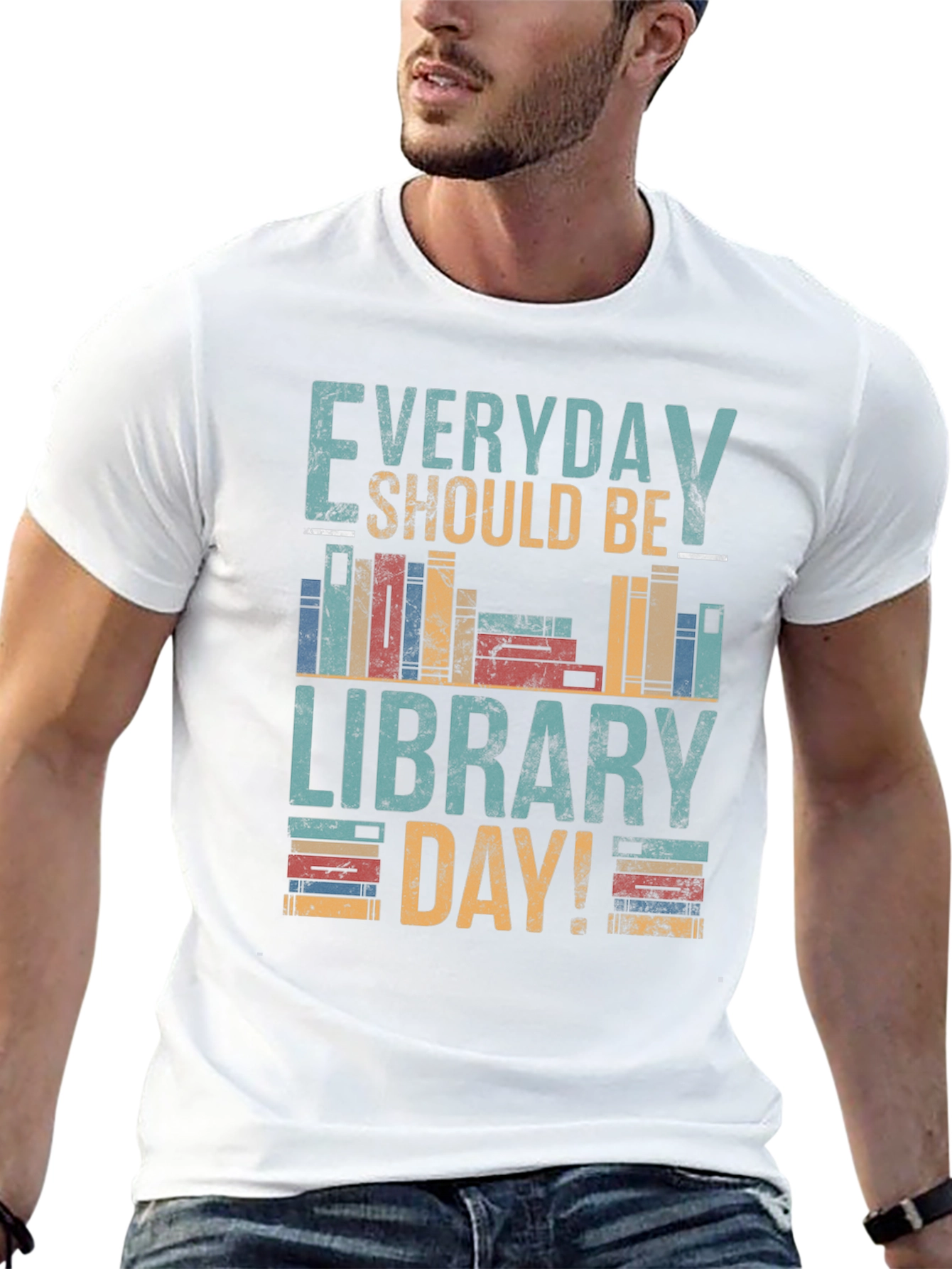 Everyday Should Be Library Day T-Shirt
