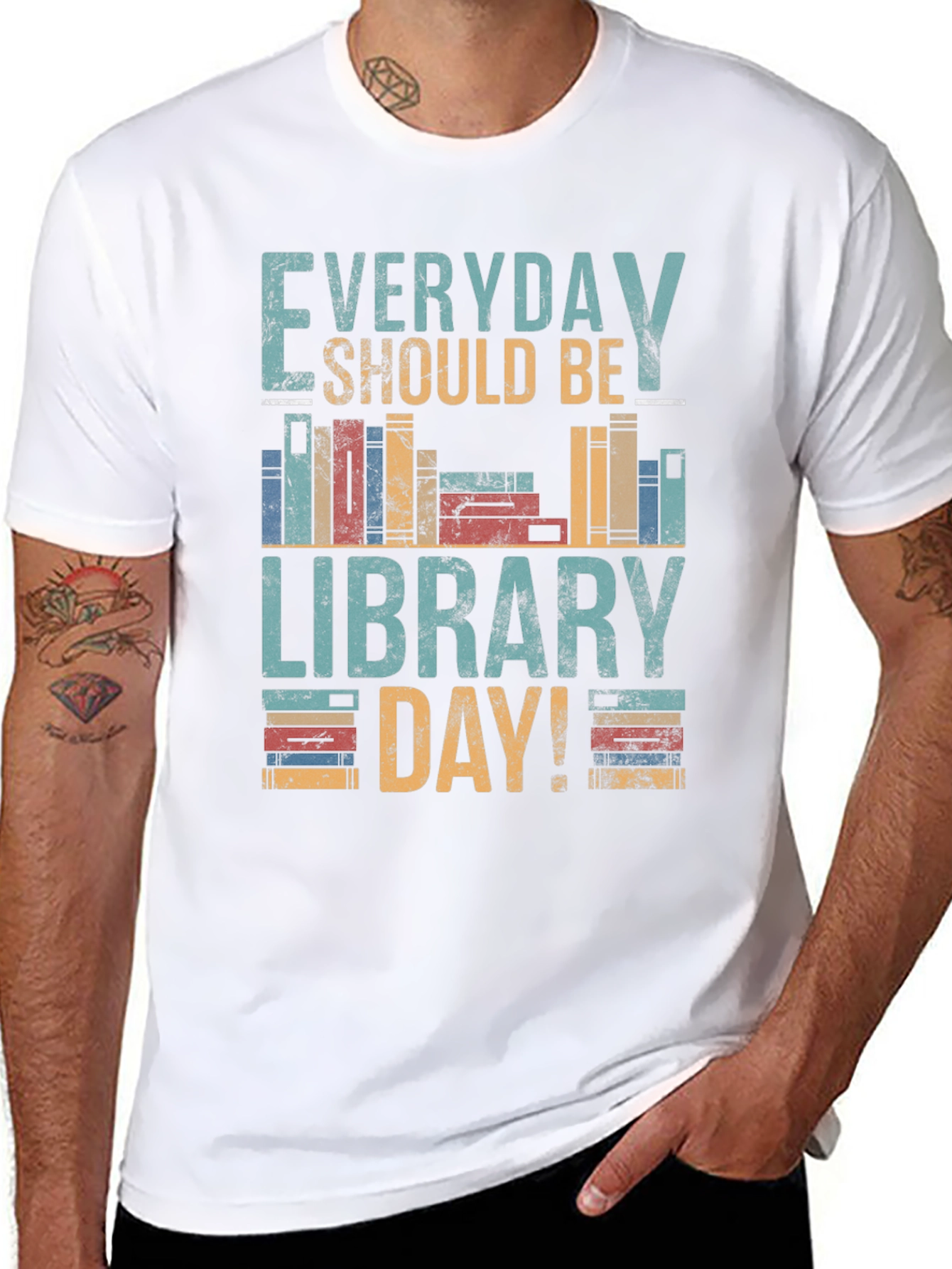 Everyday Should Be Library Day T-Shirt