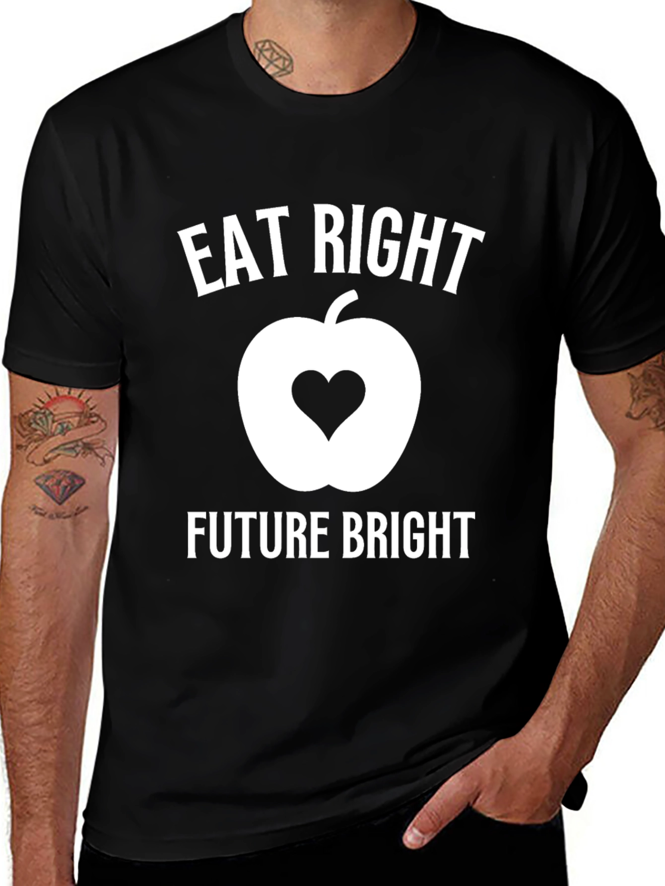 Eat Right Future Bright Graphic Tee