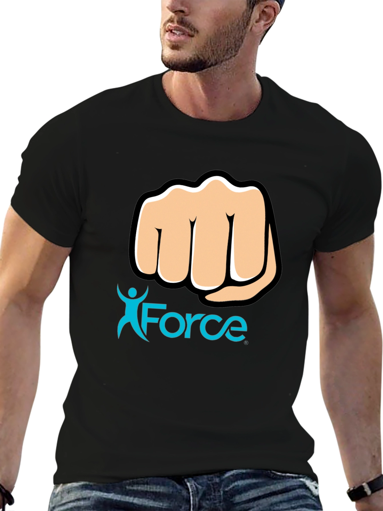 Force Fist Black T-Shirt