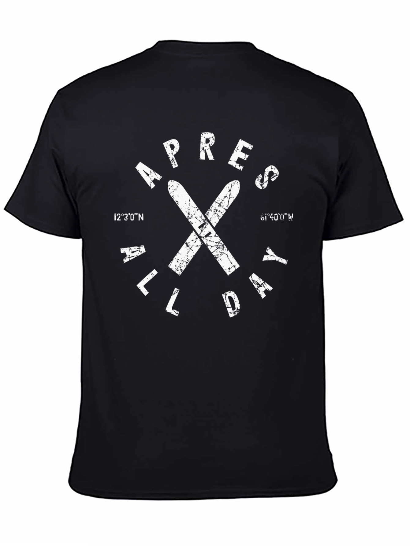 Apres All Day Graphic Tee - Ski Enthusiast T-Shirt