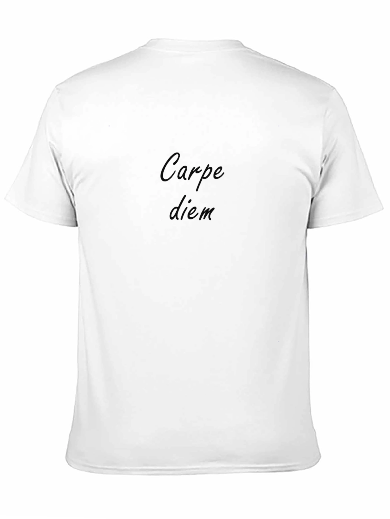 Carpe Diem Black T-Shirt
