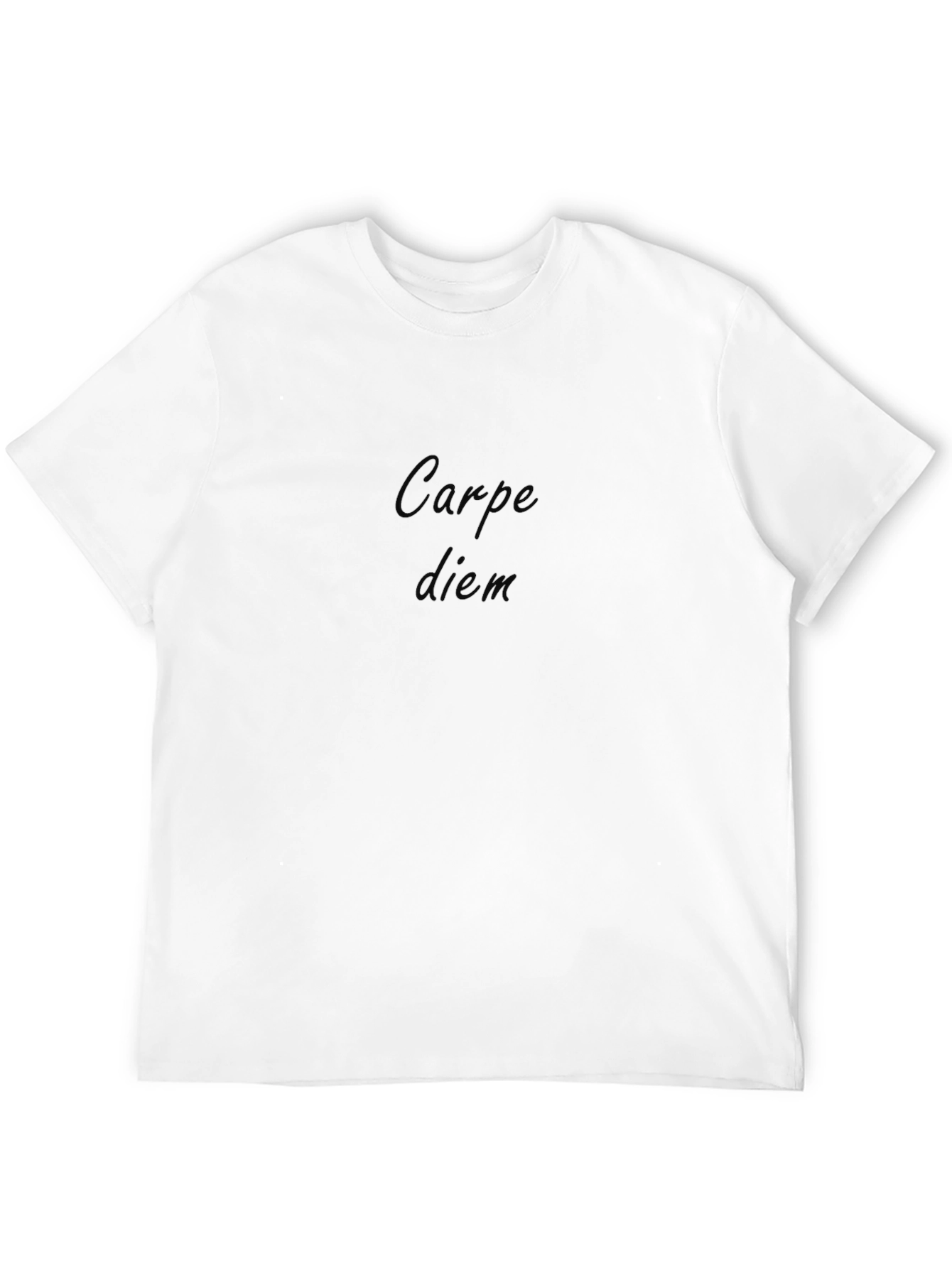 Carpe Diem Black T-Shirt